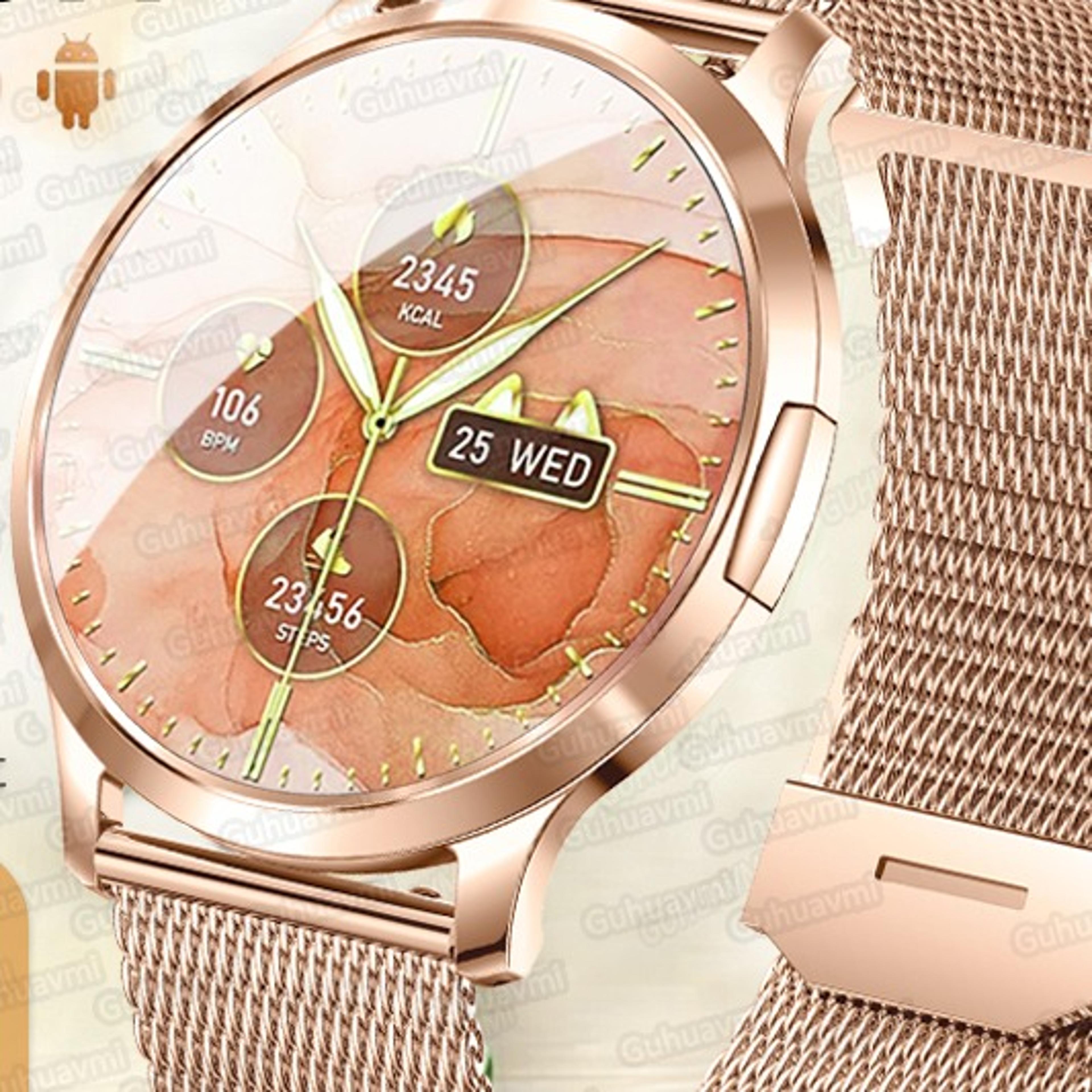 smart watch for women with bluetooth calling and fitness tracking