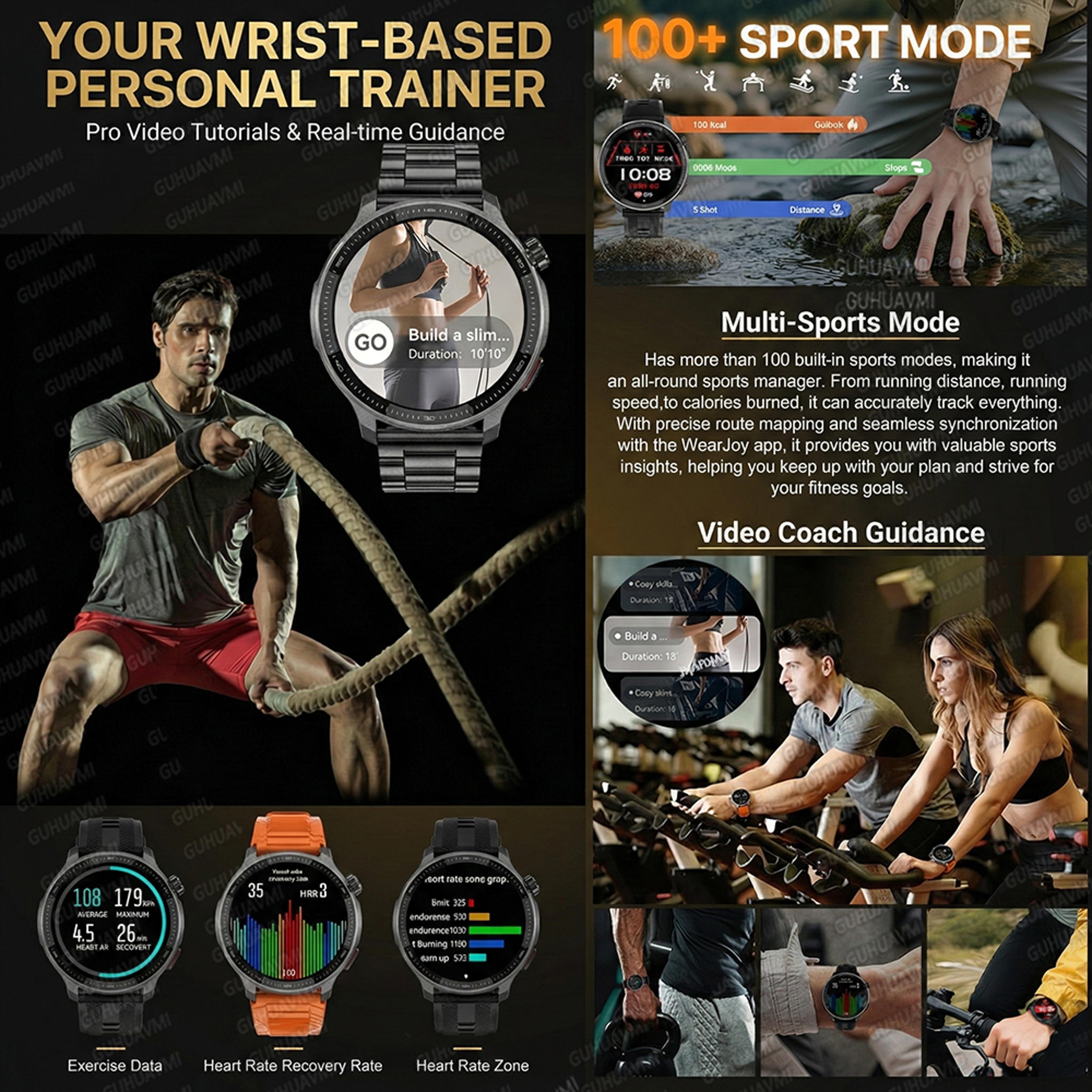 AdventurePro GPS Smart Watch With Offline Maps Storage And AMOLED Display 3