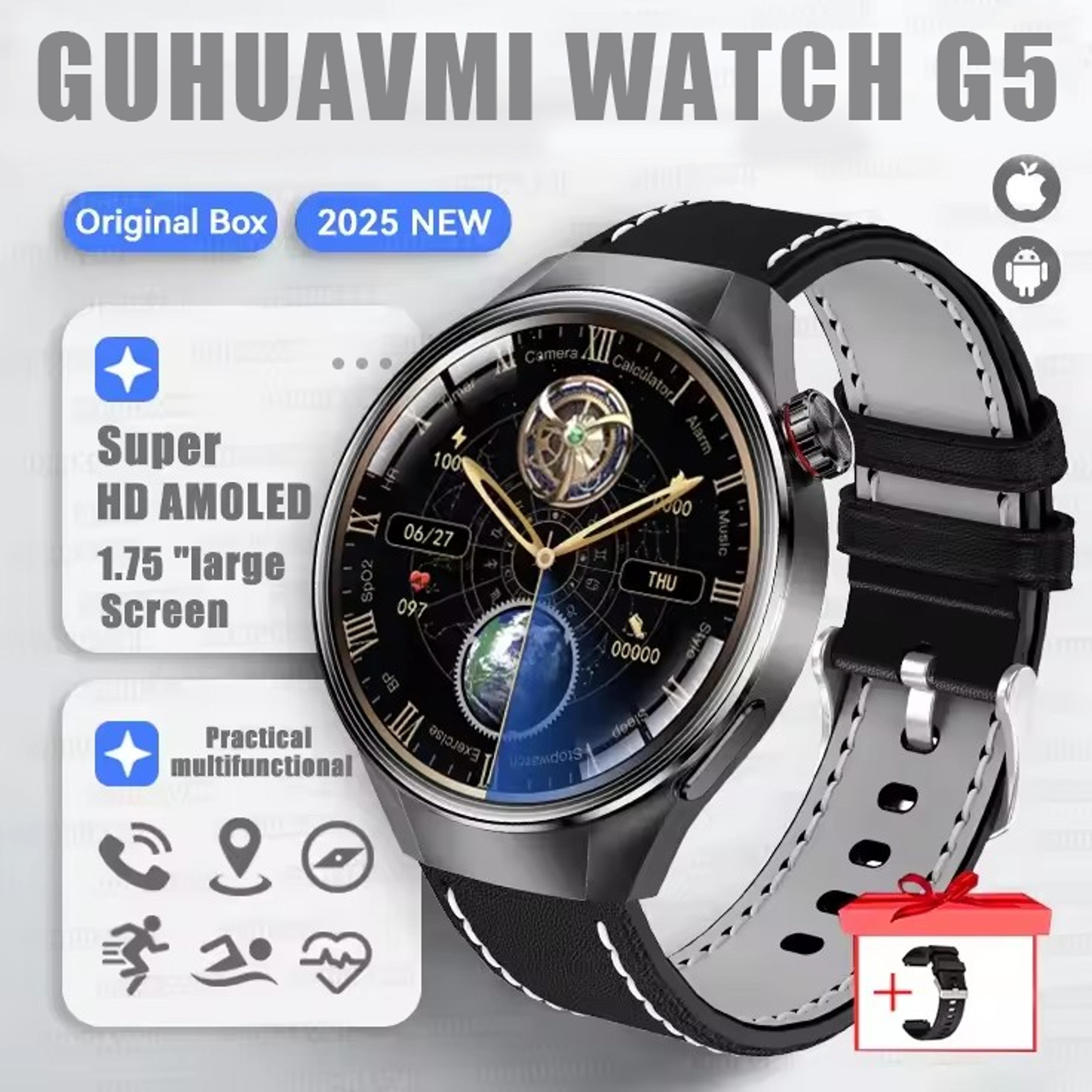 GPS Smart Watch For Men With AMOLED Display Bluetooth Calling And IP68 Waterproofing 13