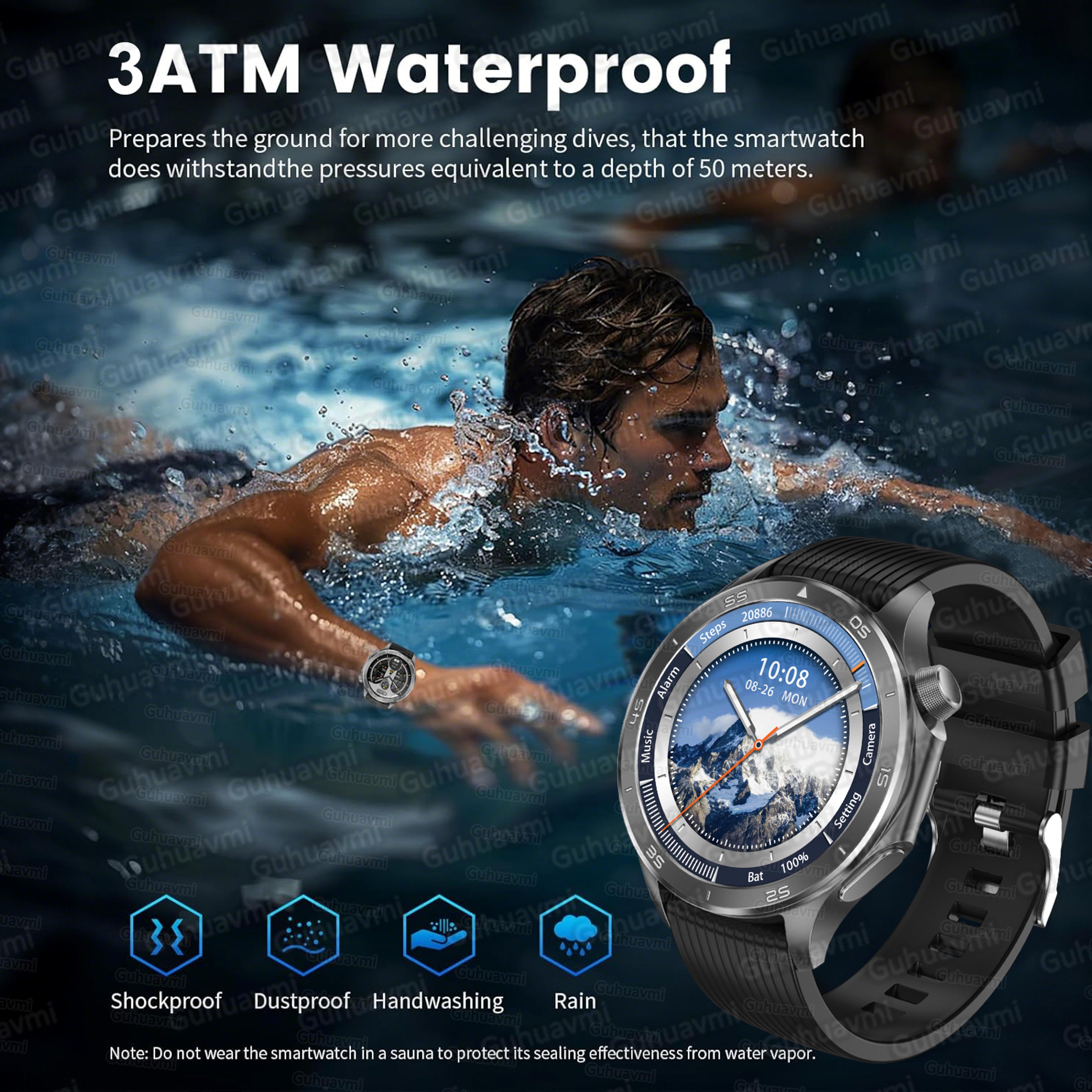 AMOLED Smartwatch With GPS Heart Rate Tracking And Bluetooth Calling 3