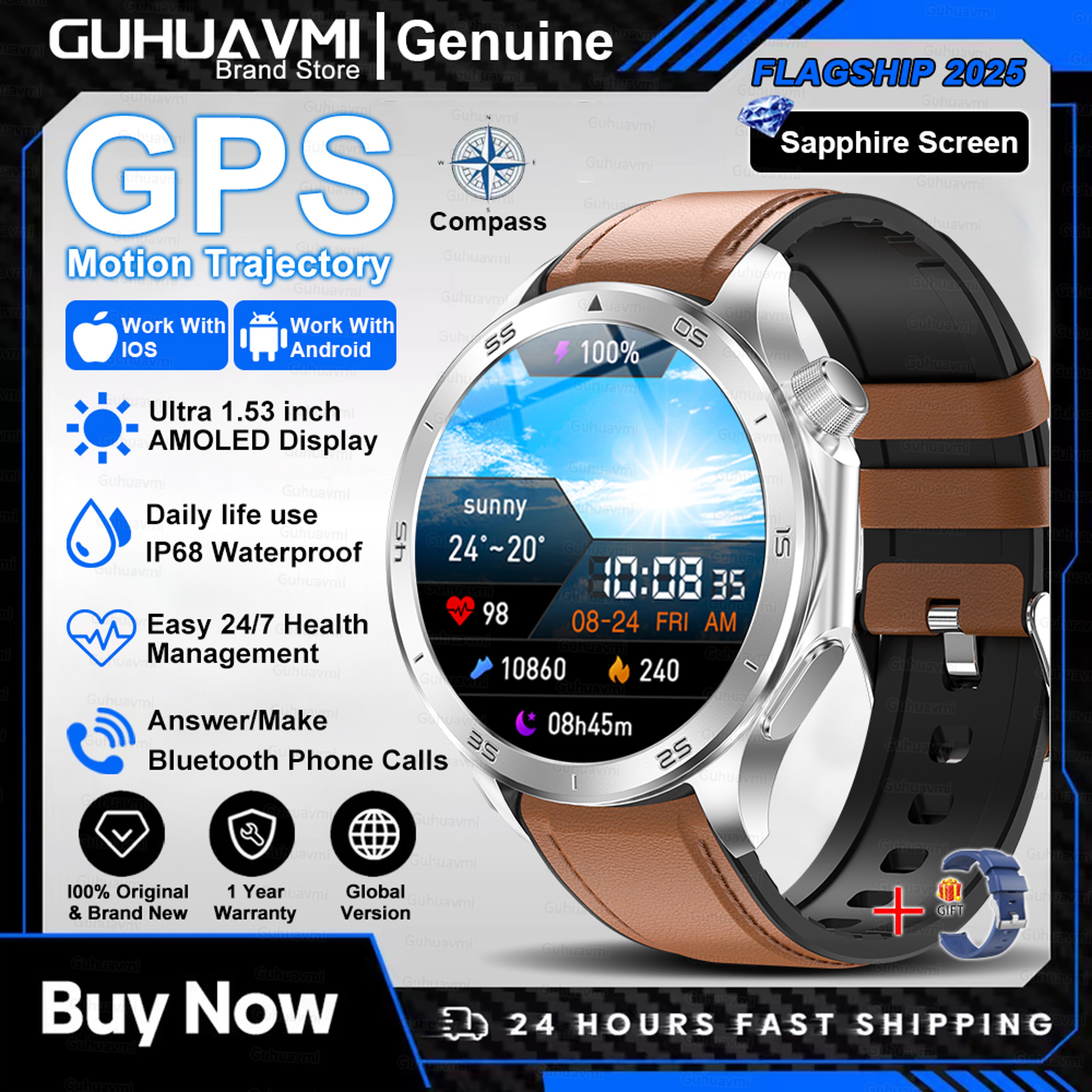 AMOLED Smartwatch With GPS Heart Rate Tracking And Bluetooth Calling 9