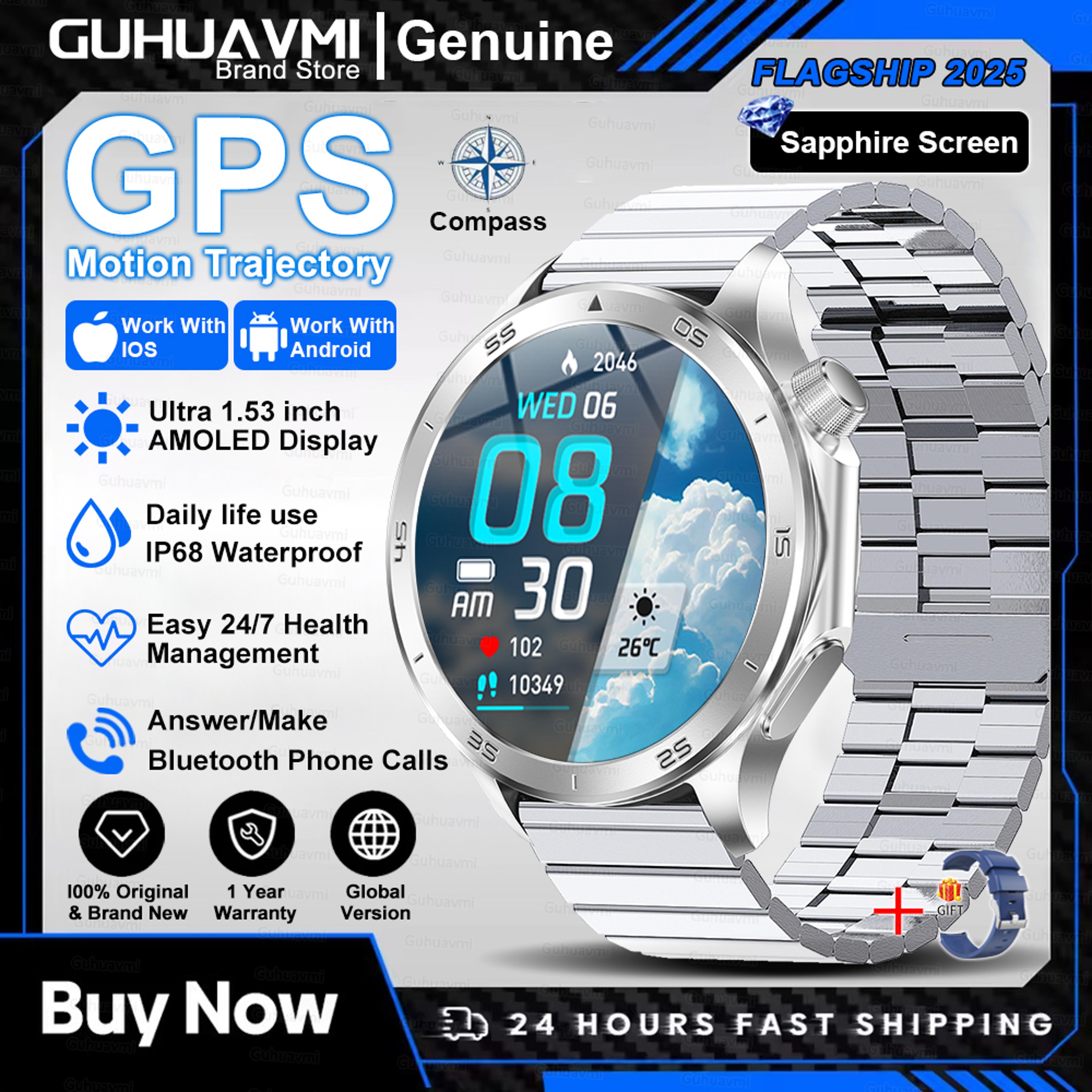 AMOLED Smartwatch With GPS Heart Rate Tracking And Bluetooth Calling 14