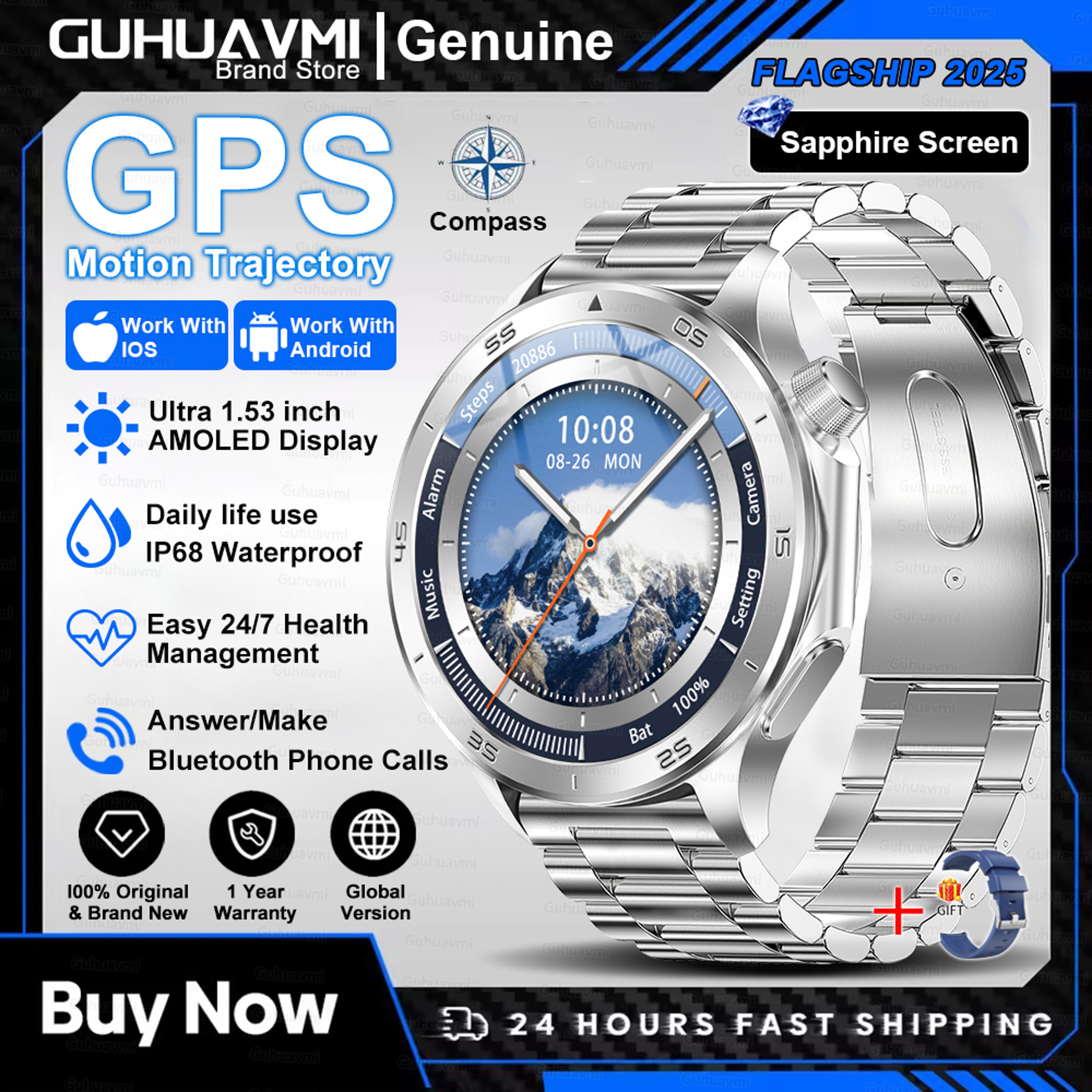 AMOLED Smartwatch With GPS Heart Rate Tracking And Bluetooth Calling 20
