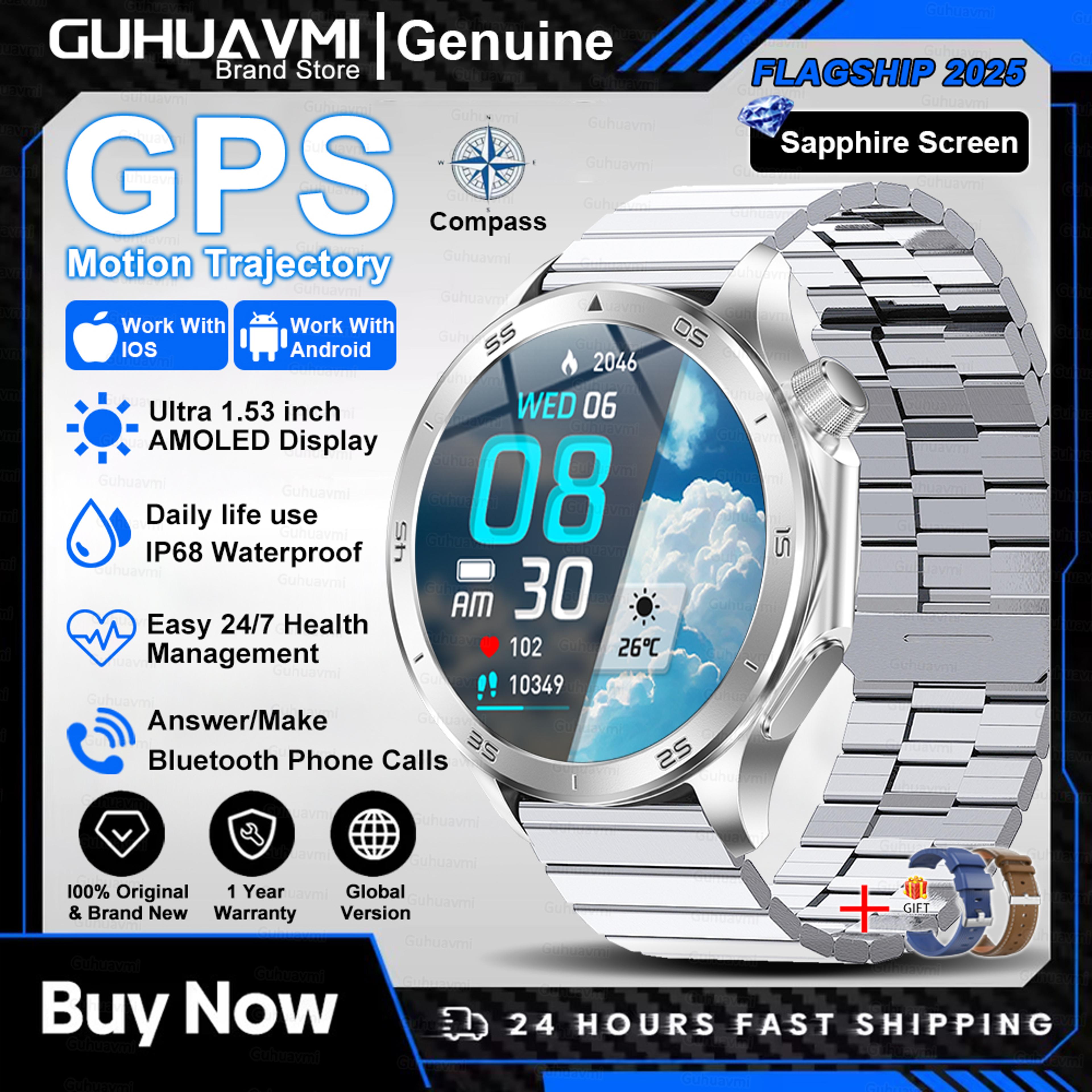 AMOLED Smartwatch With GPS Heart Rate Tracking And Bluetooth Calling 23