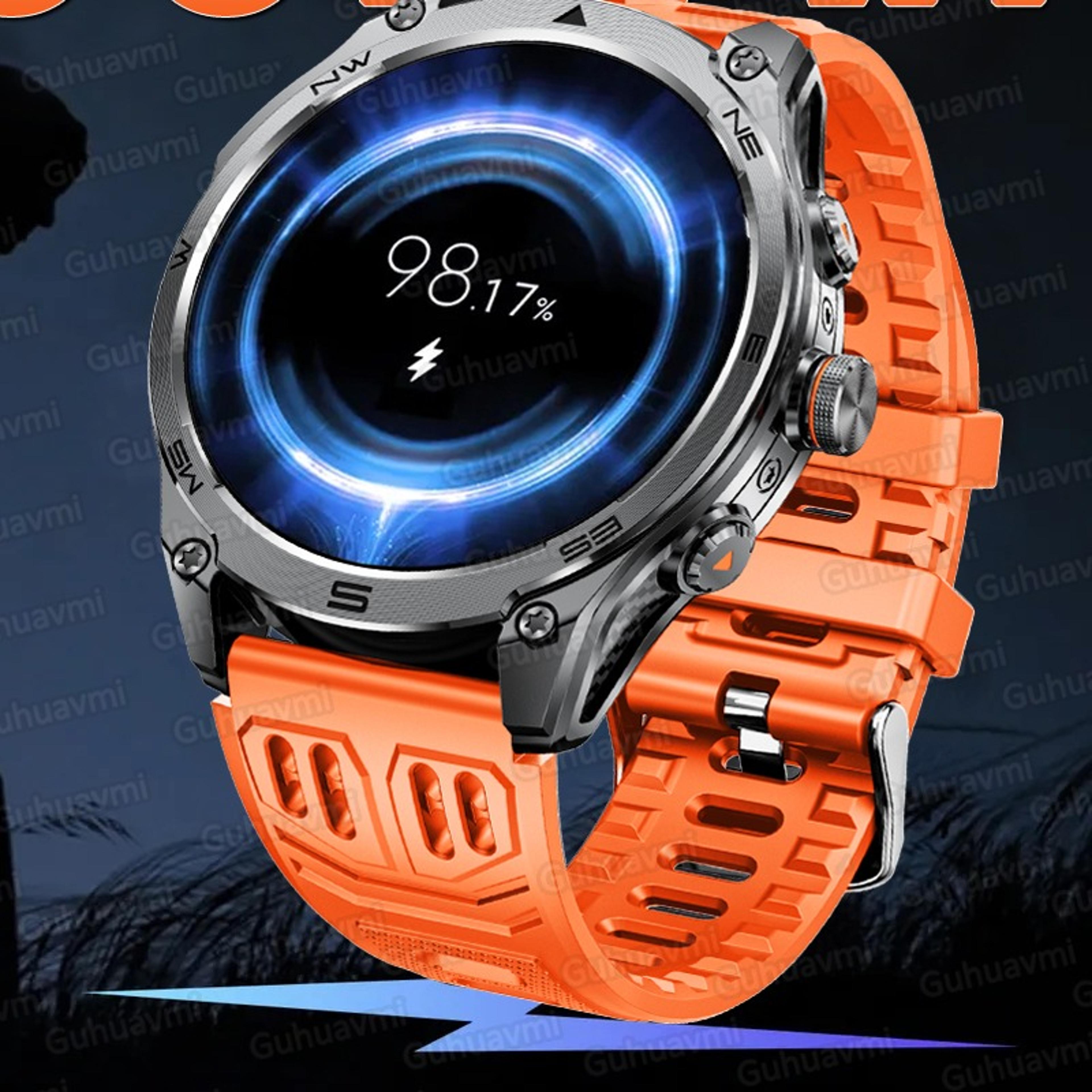 rugged gps smart watch for men waterproof and sports modes