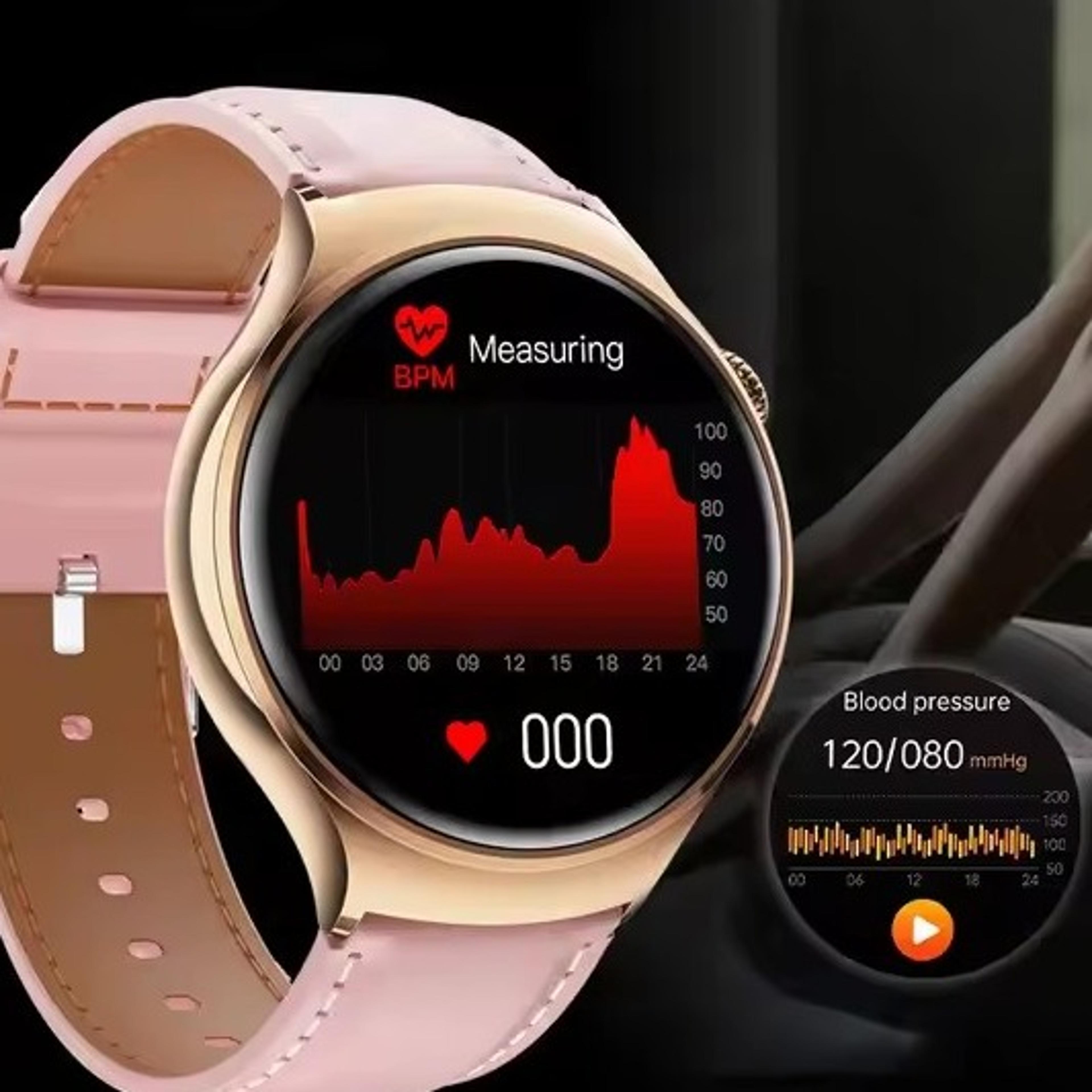 watch mini smartwatch for women with gps nfc bluetooth calling heart rate