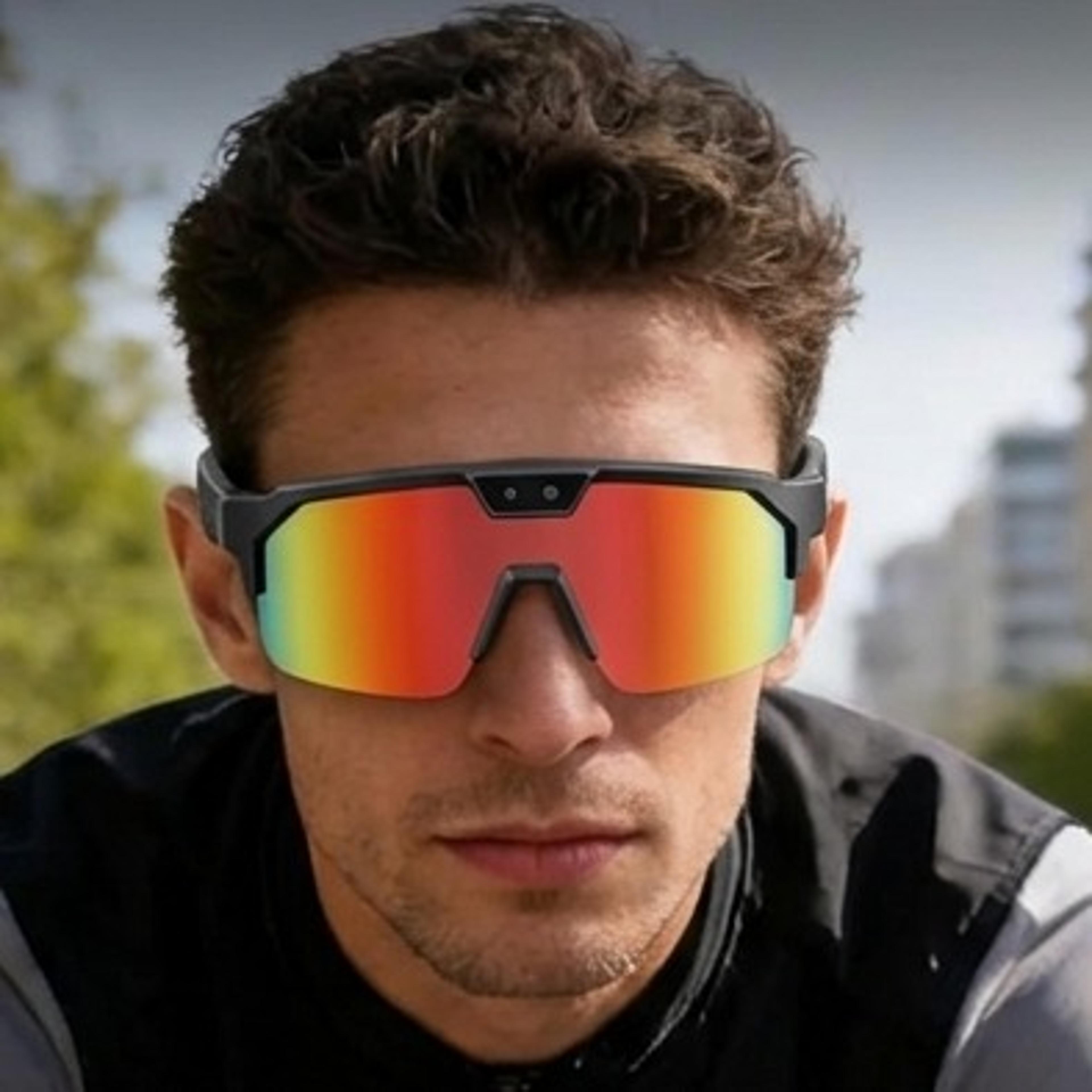 ai smart glasses with 8mp camera anti shake video and real time translation