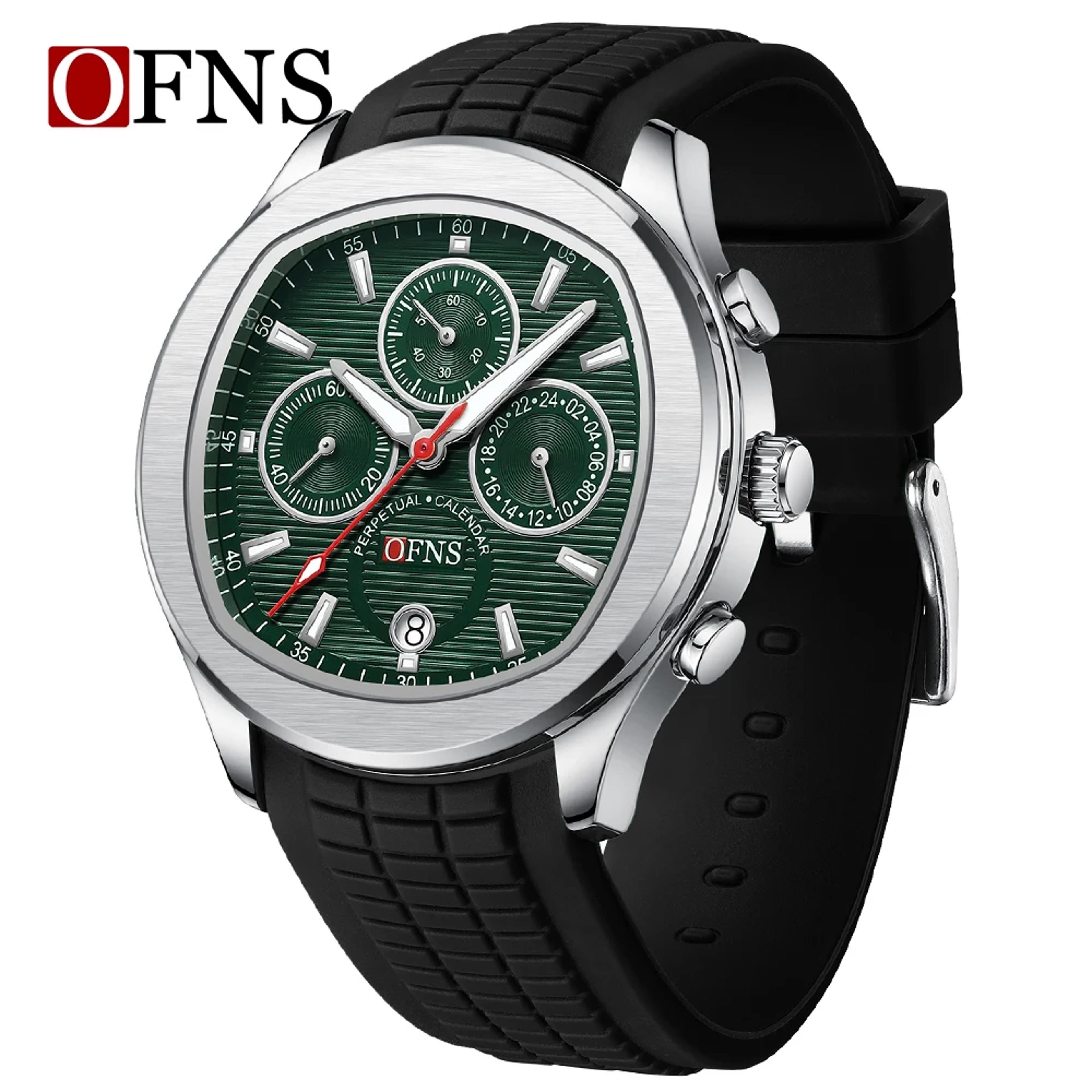 Mens Quartz Watch Waterproof Luminous Chronograph 10
