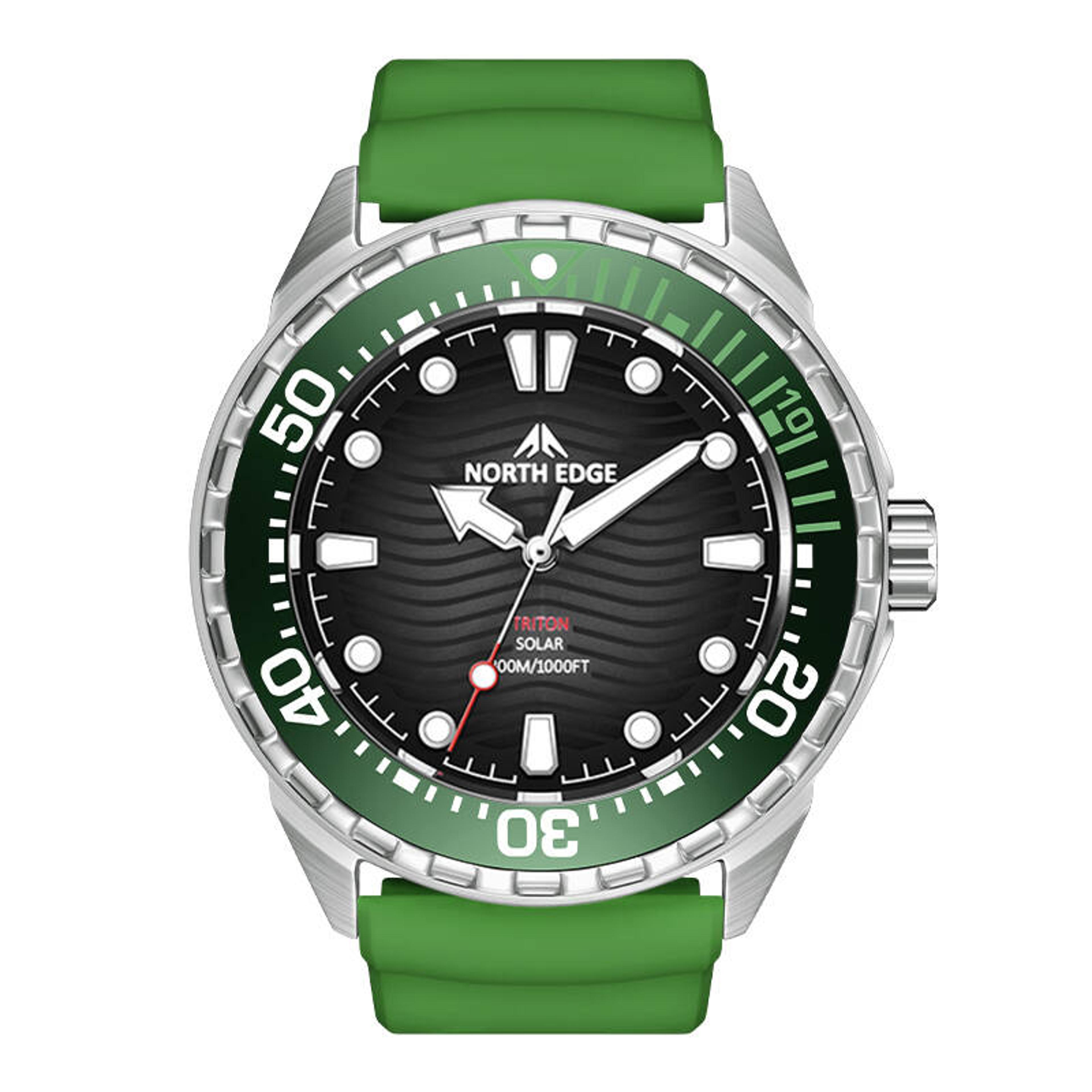 solar dive watch waterproof mens adventure watch