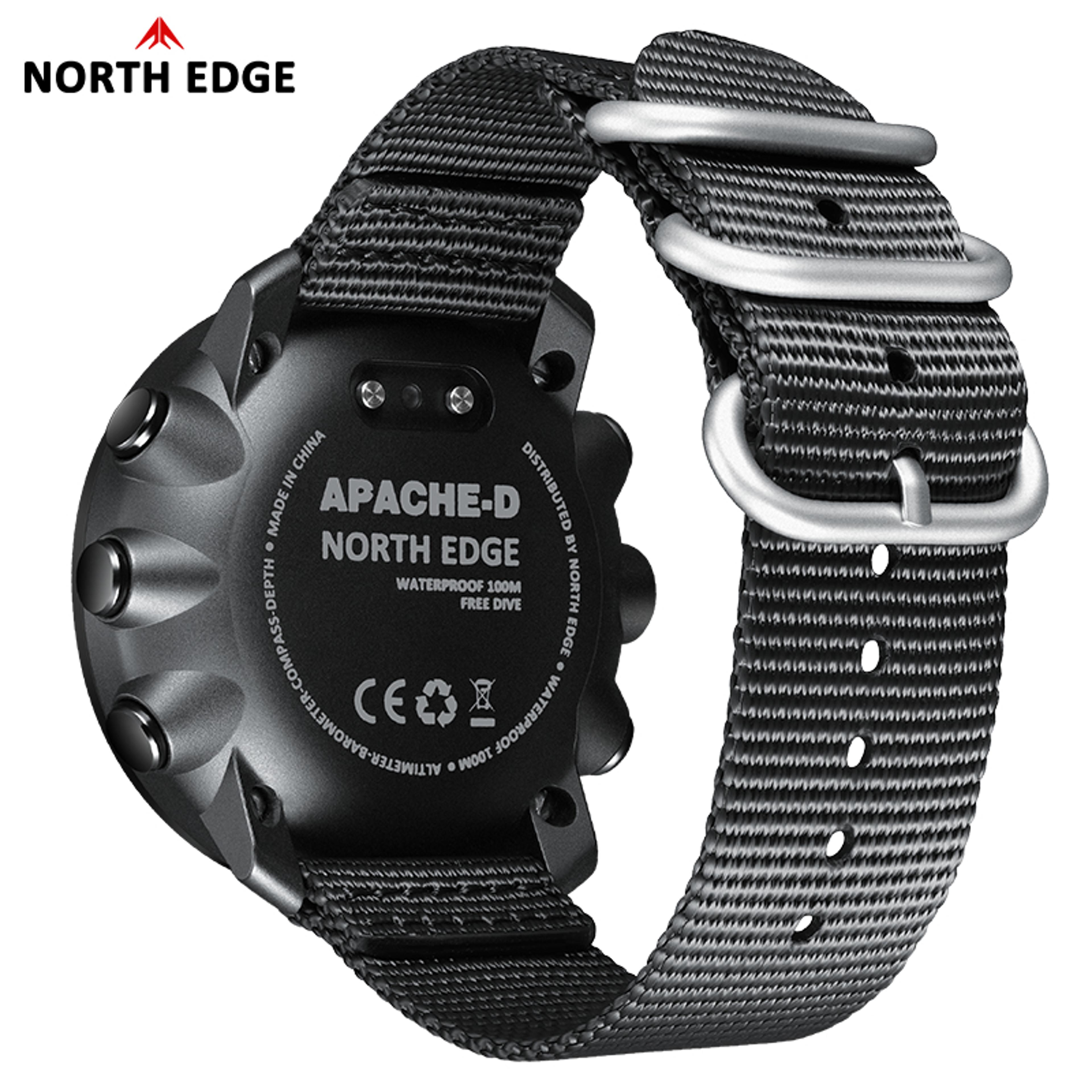 Freediving Watch Waterproof Outdoor Altimeter Compass Watch 2