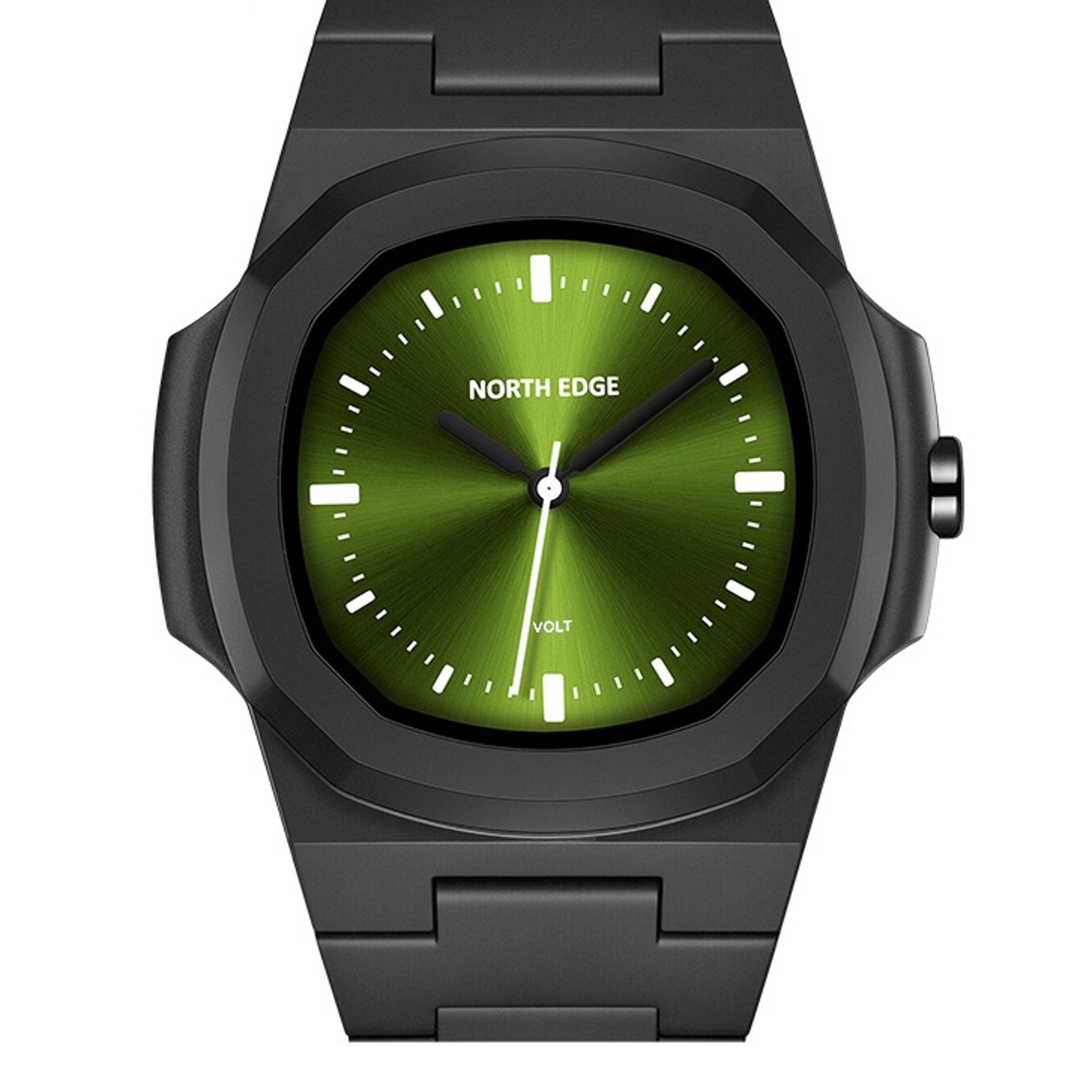 volt waterproof sports watch lightweight square quartz watch
