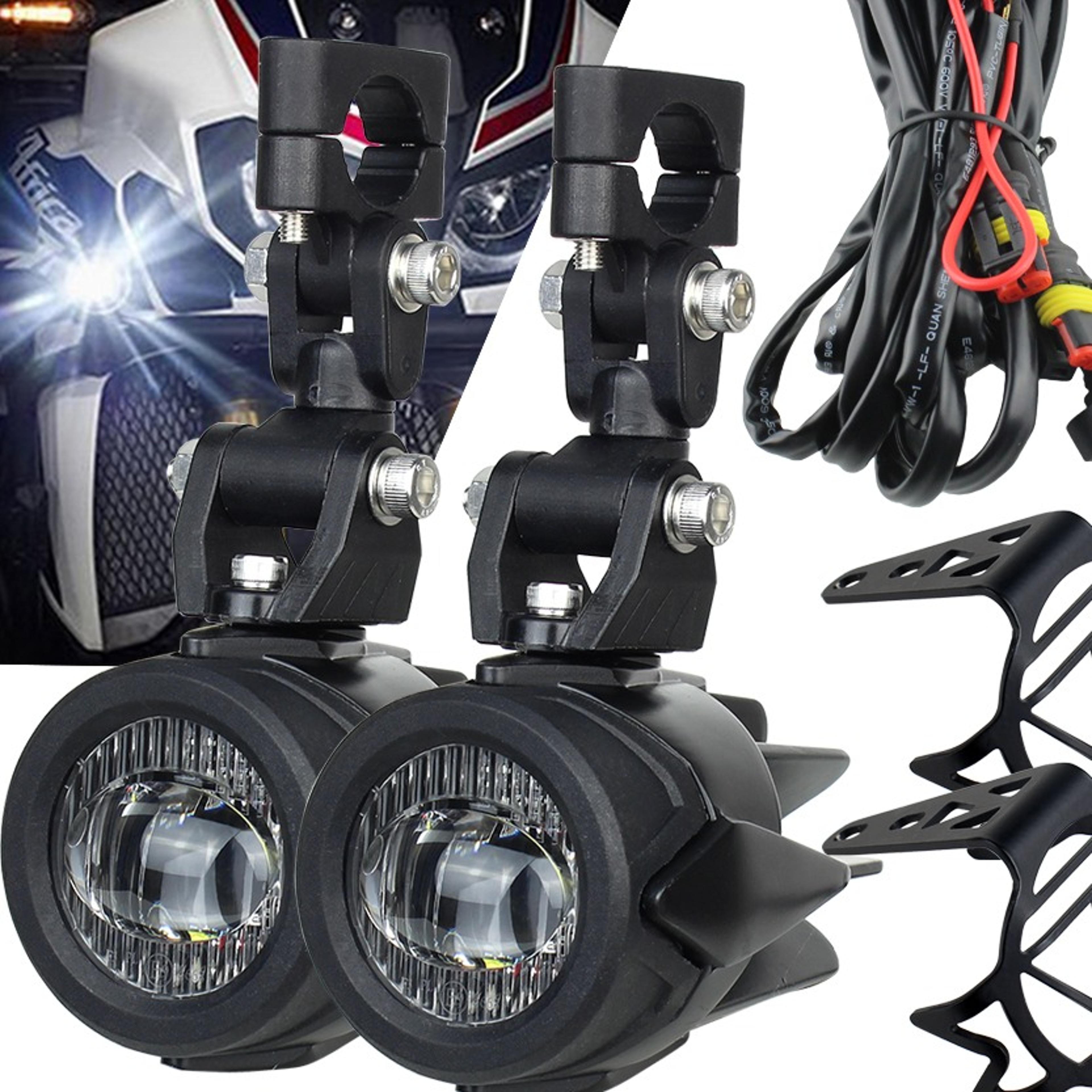 fog lights led motorcycle auxiliary driving lights