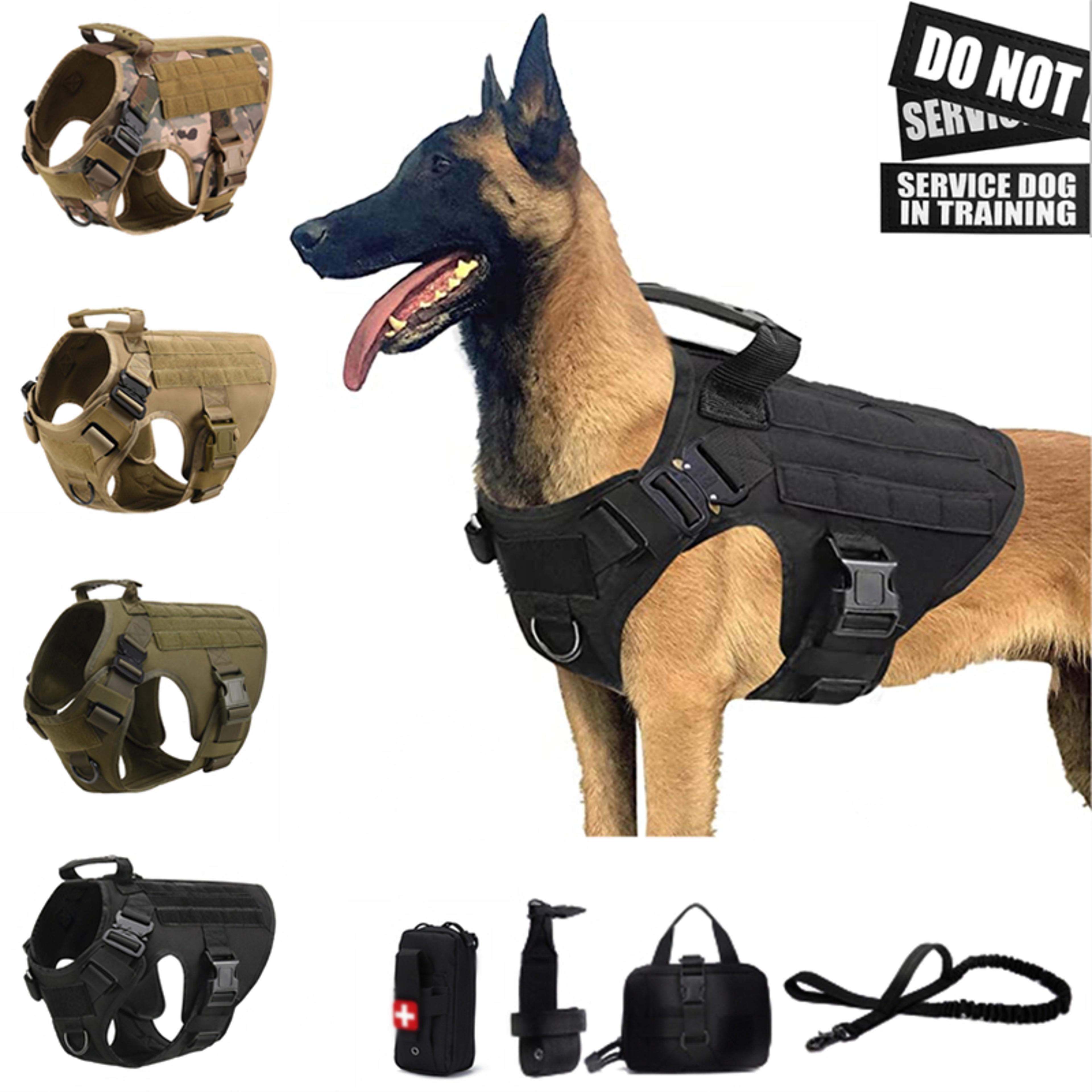 Tactical Dog Harness And Leash Set For Training Walking And Outdoor Adventures 1