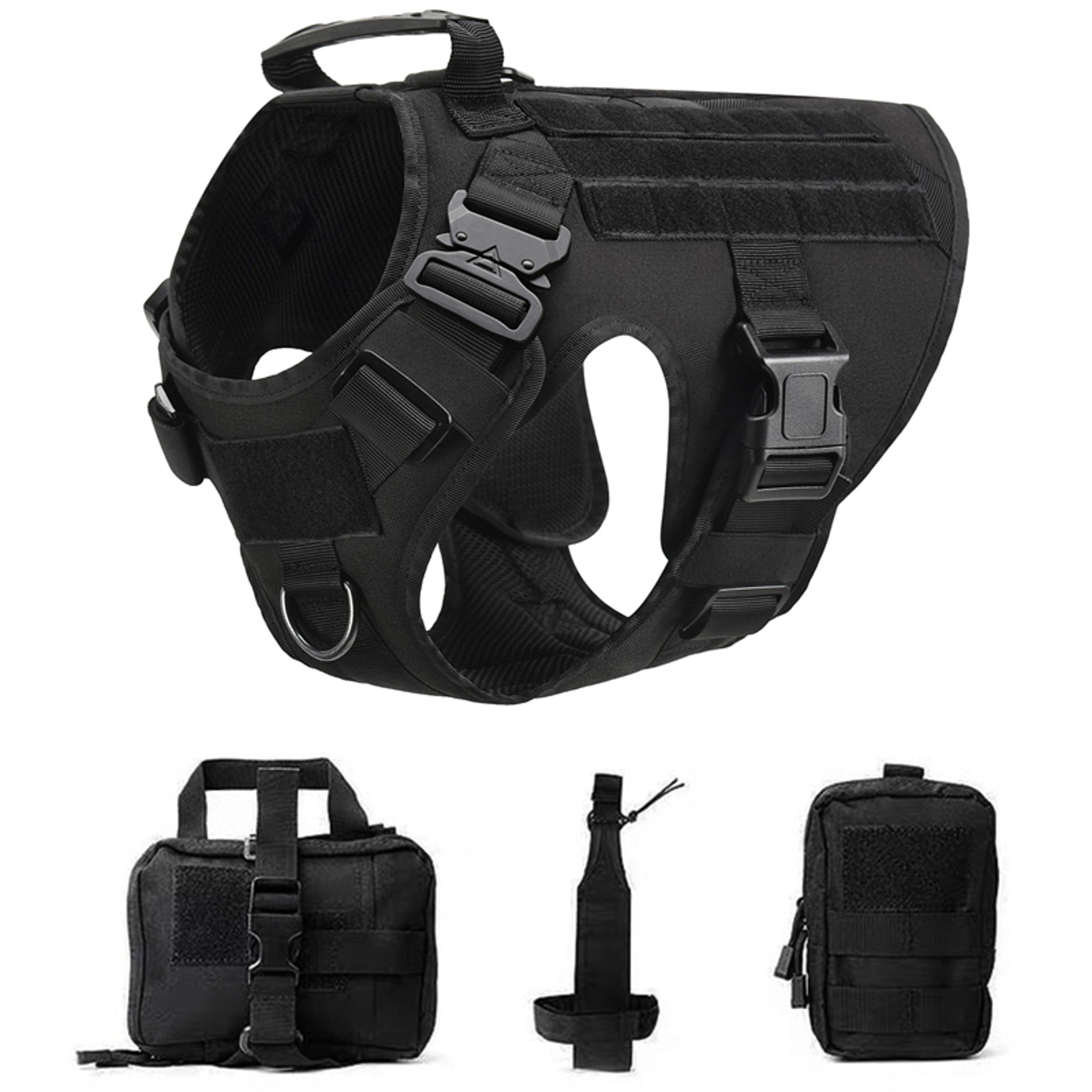 Tactical Dog Harness And Leash Set For Training Walking And Outdoor Adventures 7