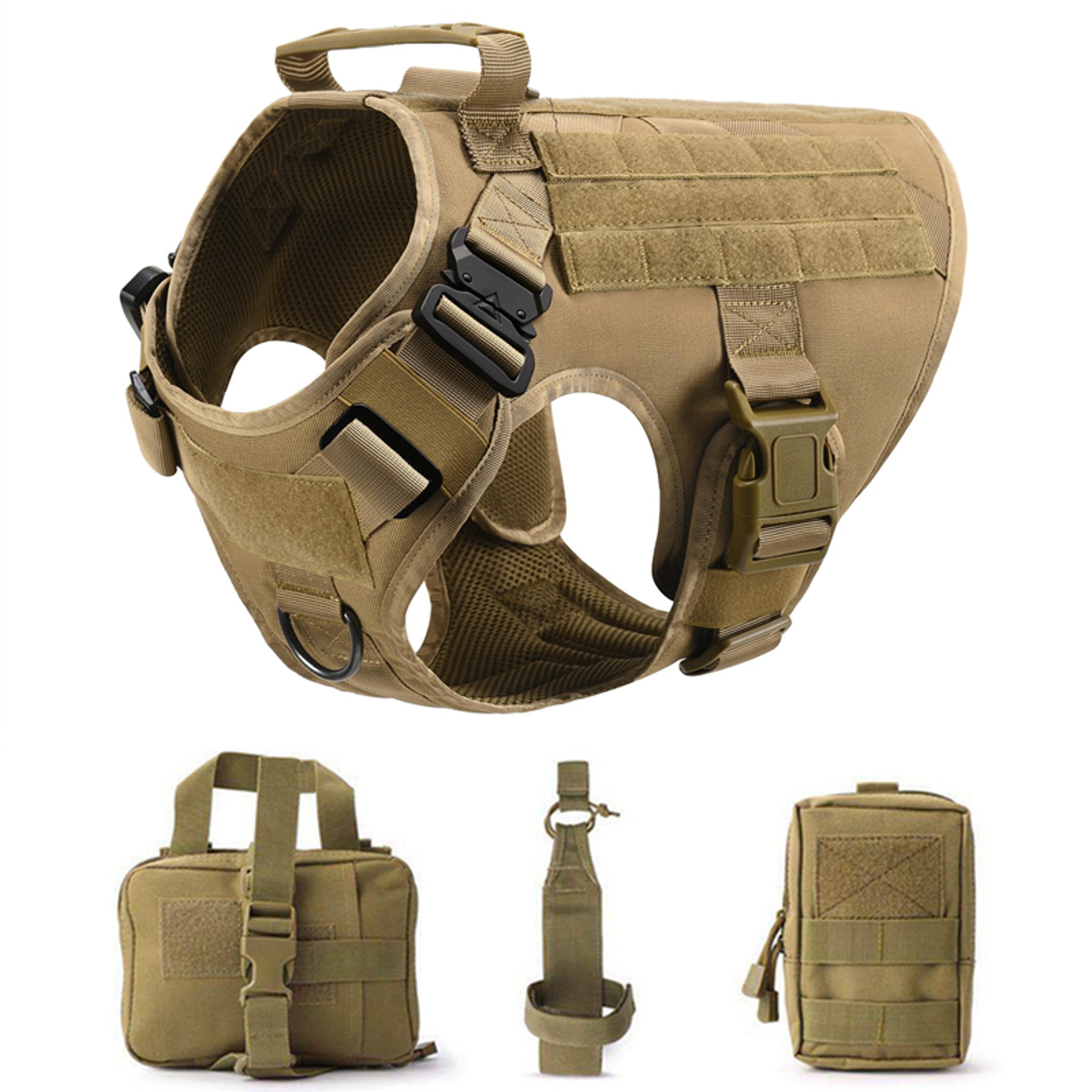 Tactical Dog Harness And Leash Set For Training Walking And Outdoor Adventures 12