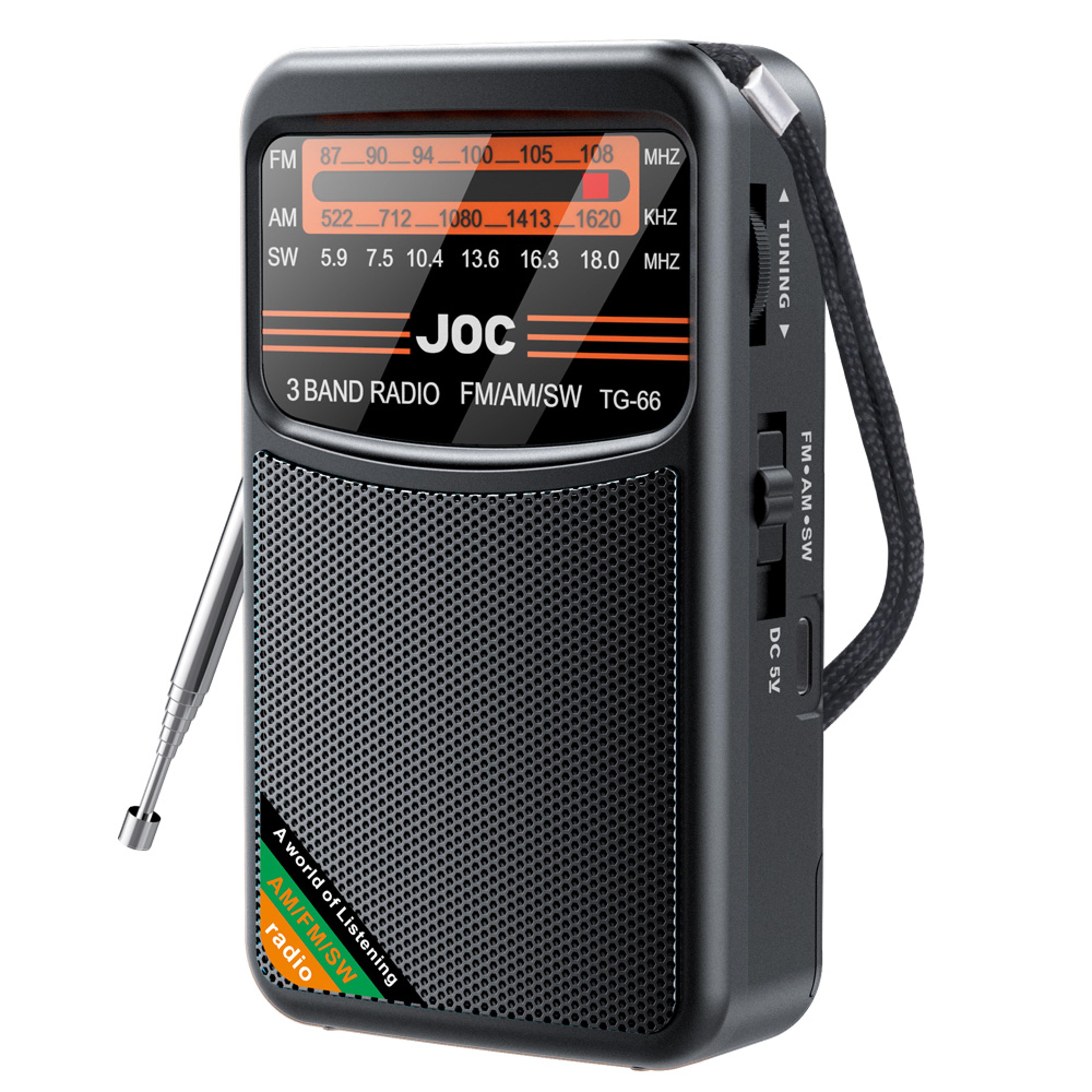 rechargeable pocket radio am fm sw band portable shortwave radio
