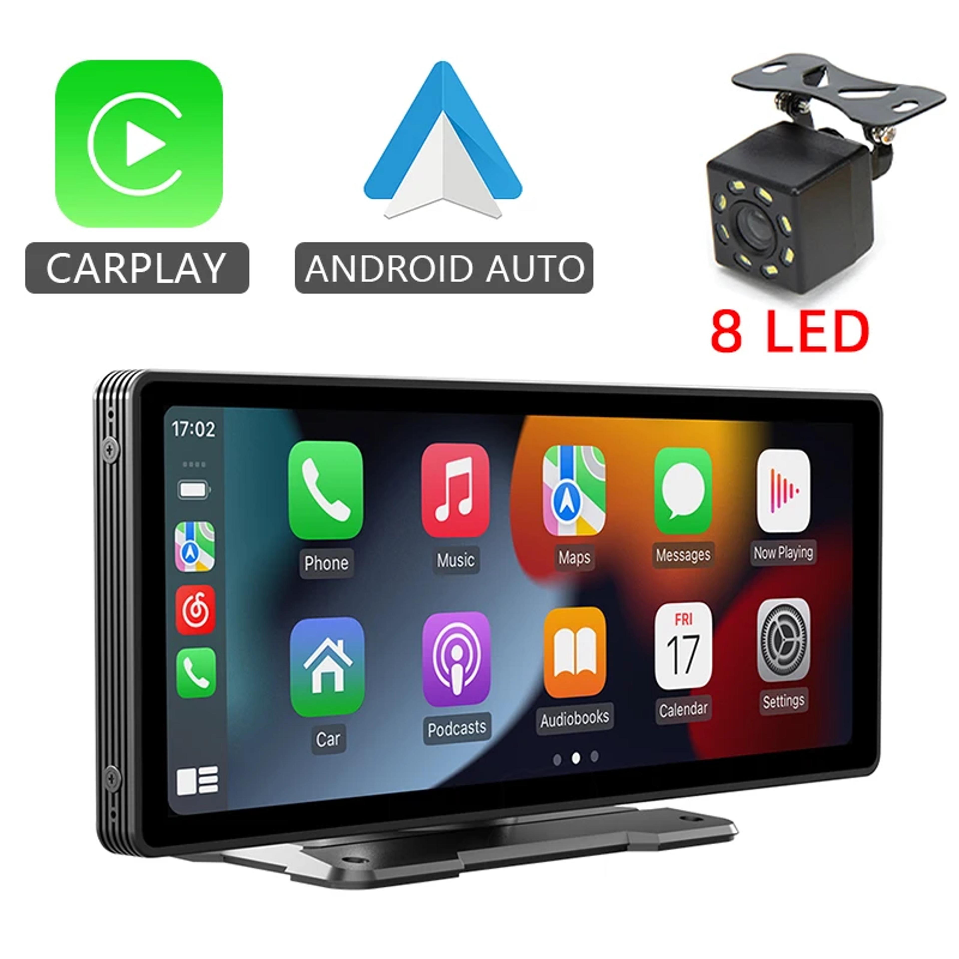 Wireless CarPlay Screen With Android Auto Bluetooth AUX And USB 7