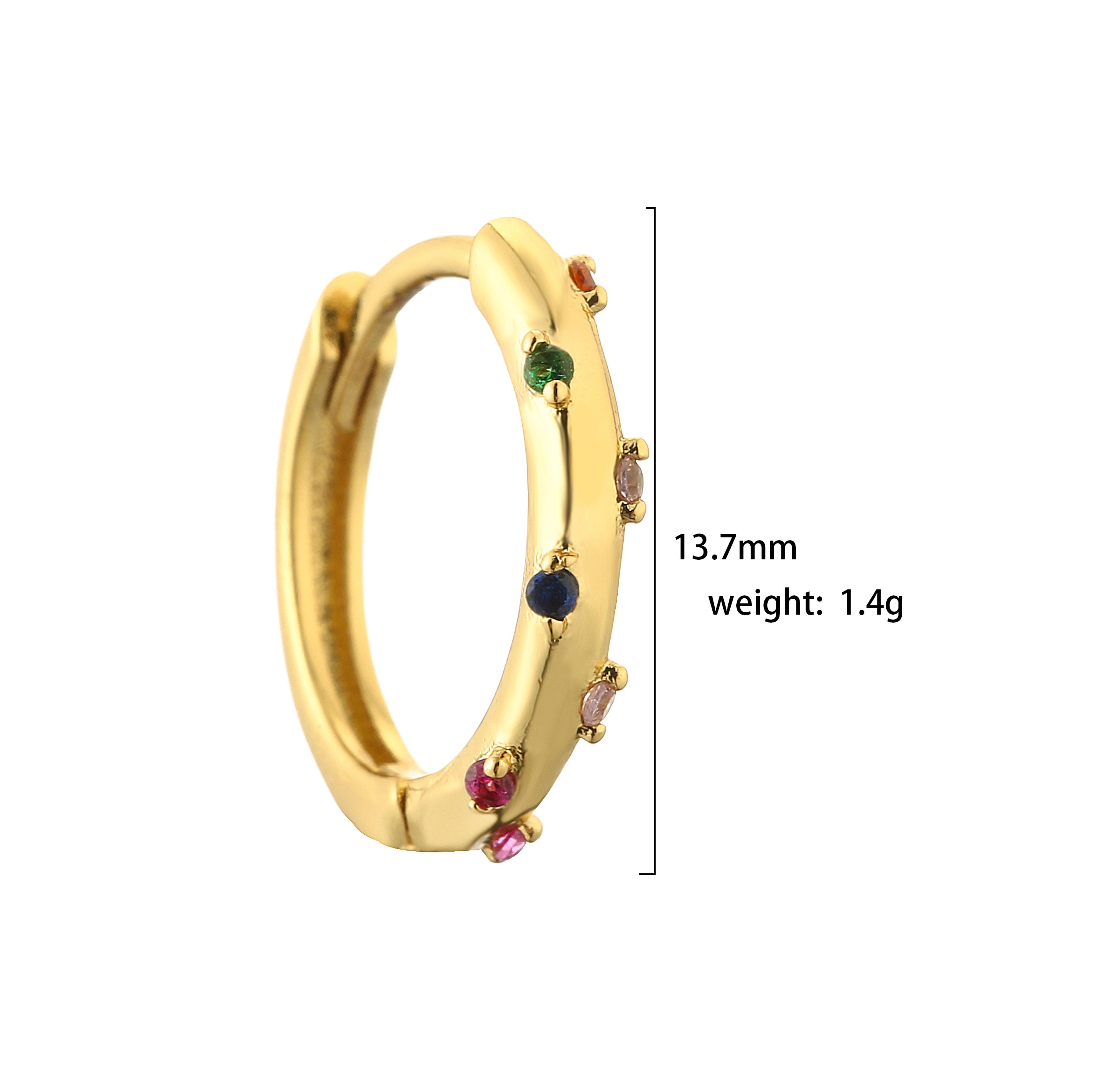 Sparkling Cubic Zirconia Earrings For Women Wedding And Evening Jewelry 6