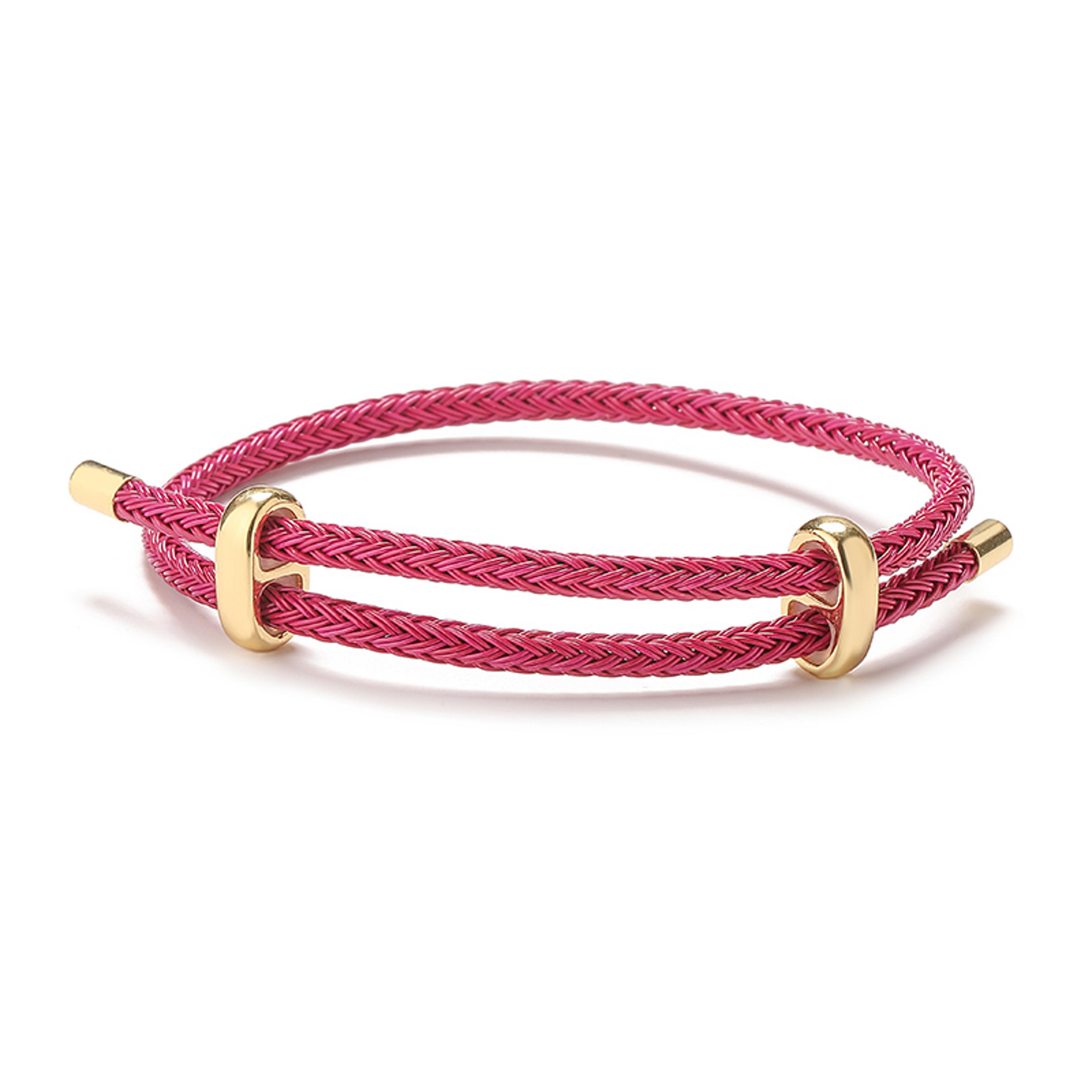Adjustable Steel Wire Bracelet For Women And Men Couple Jewelry 6