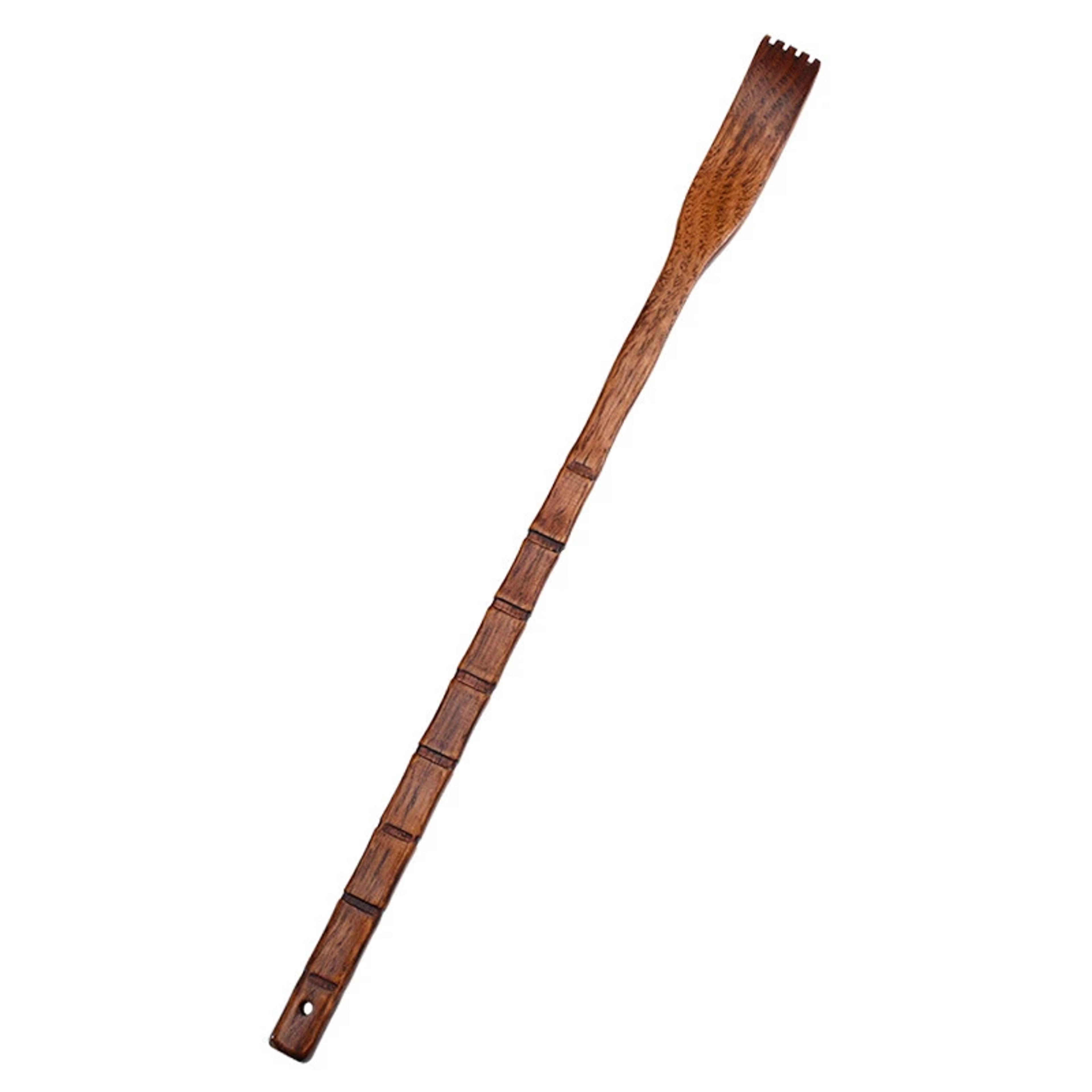 Handle Wooden Back Scratcher Bamboo Body Massage Tool For Easy Itch Relief 1