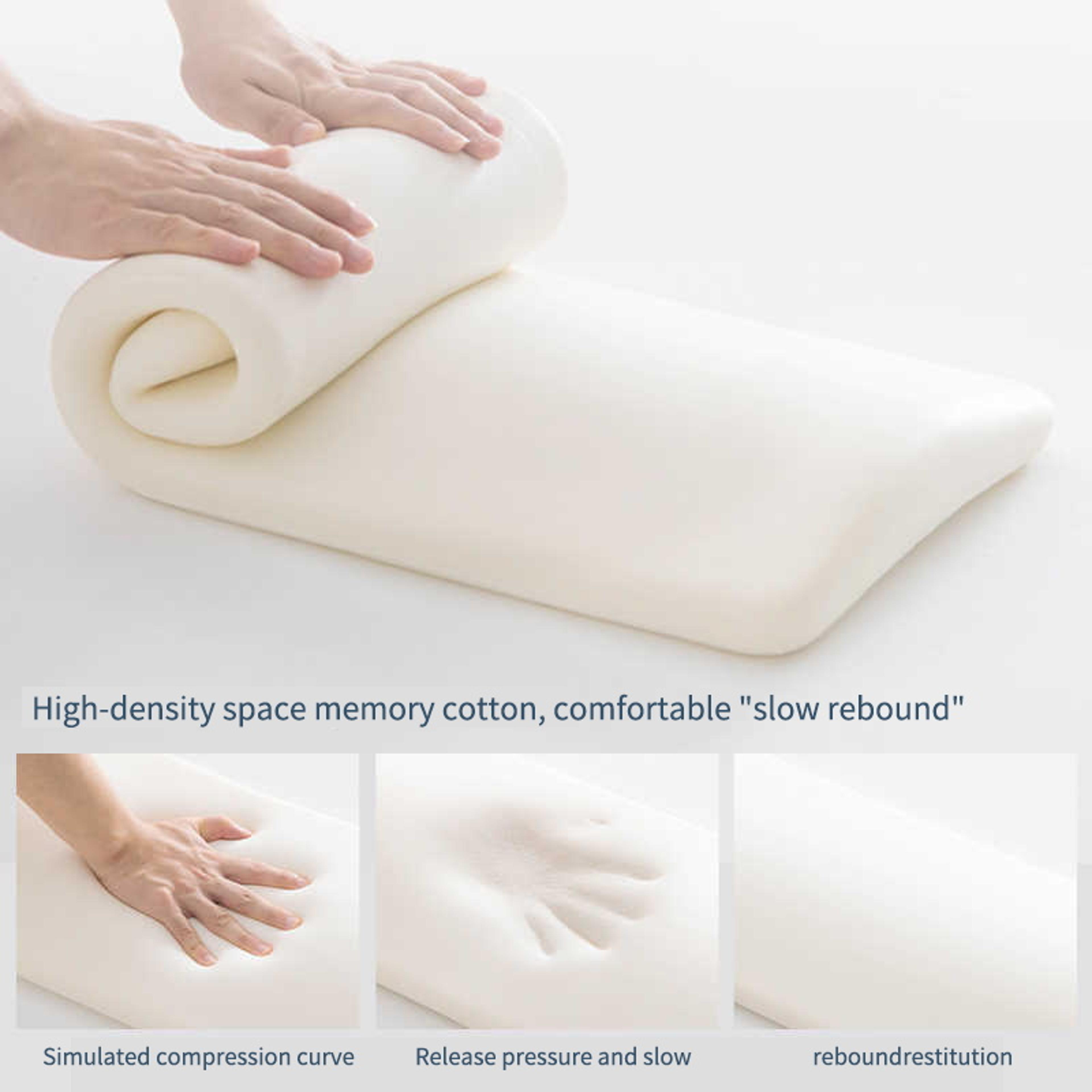 Memory Foam Lumbar Support Pillow For Sleeping And Lower Back Comfort 4