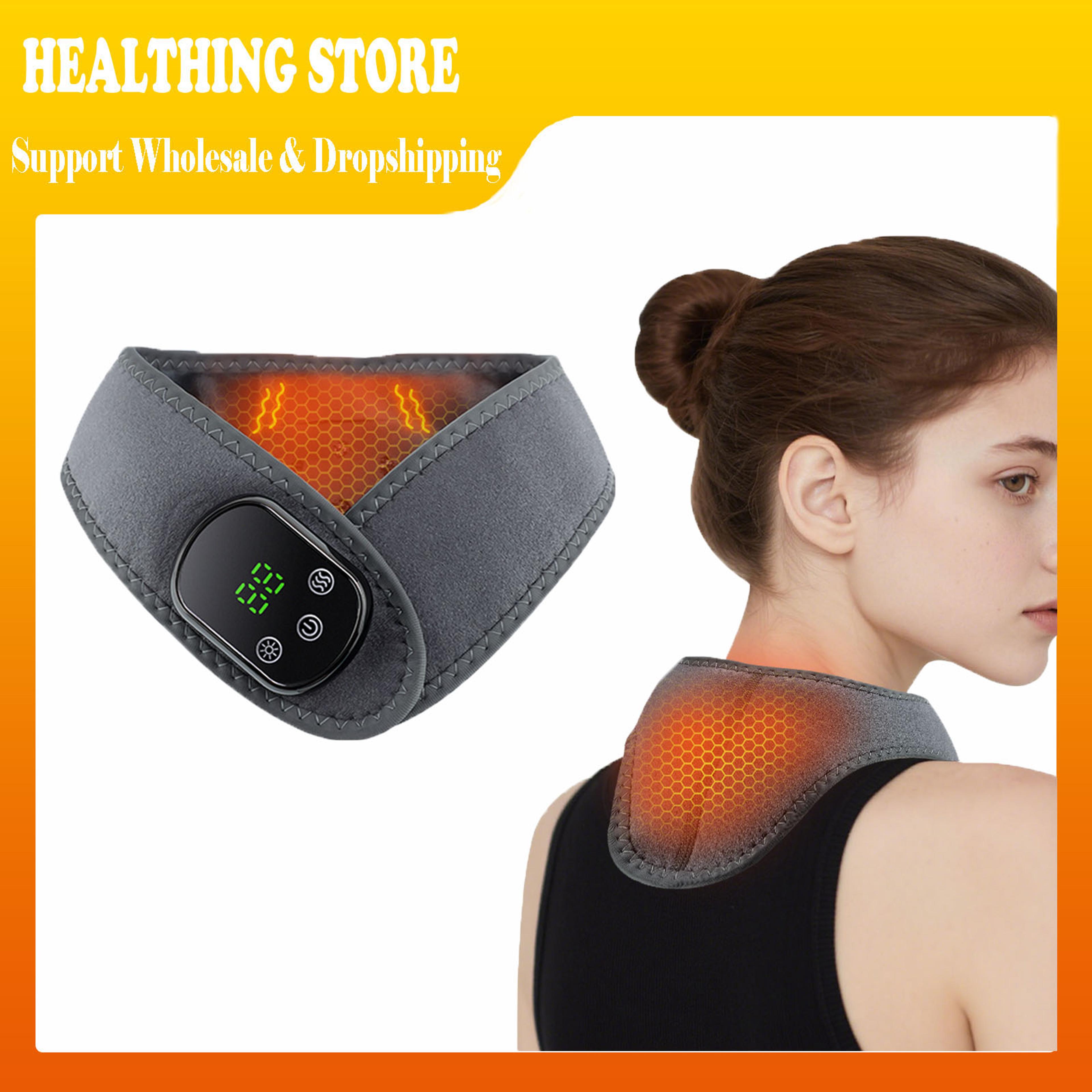Heated Neck Massager With Vibration Cordless Neck And Shoulder Massager 5