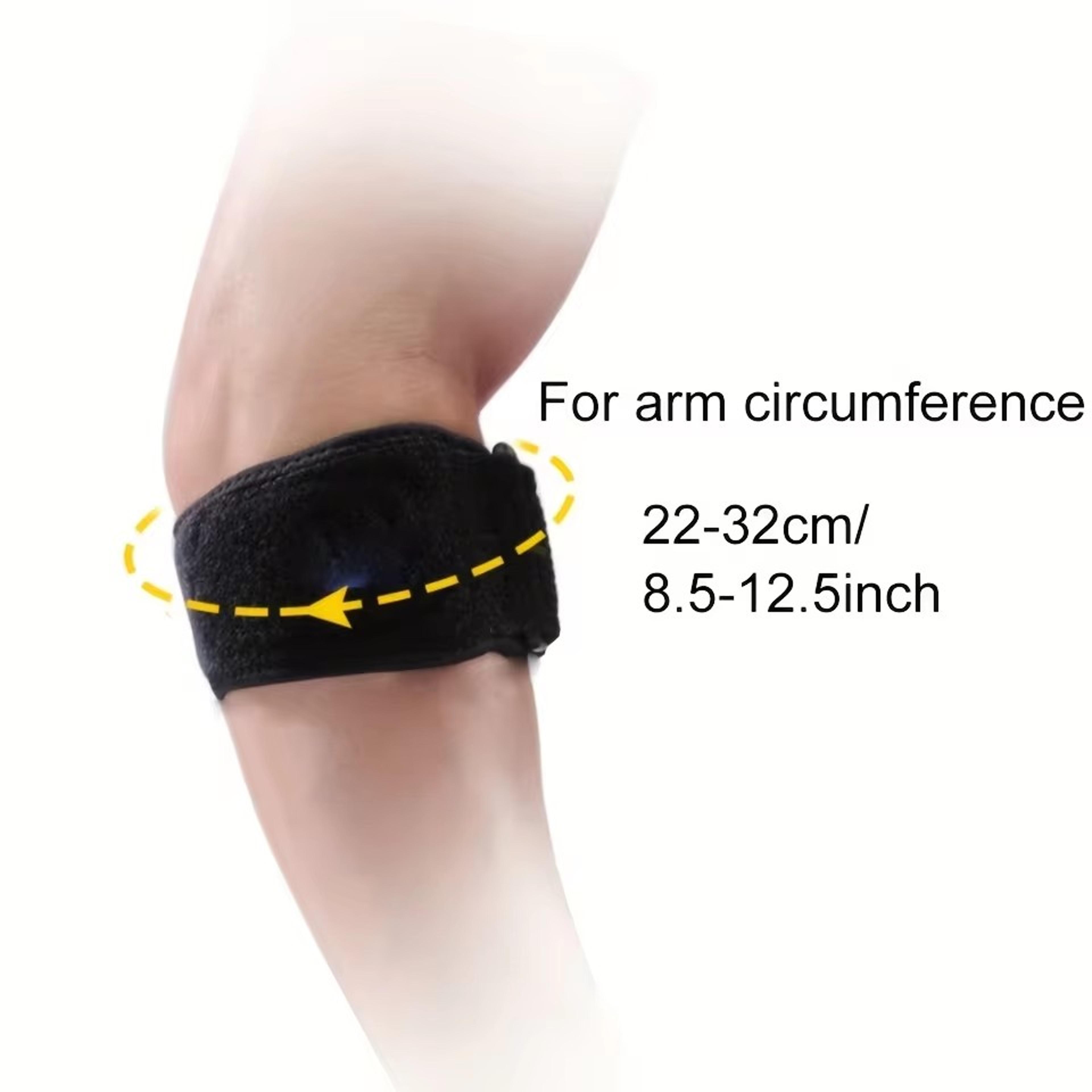 Tennis Elbow Brace Adjustable Forearm Support Strap With Compression Pad 3
