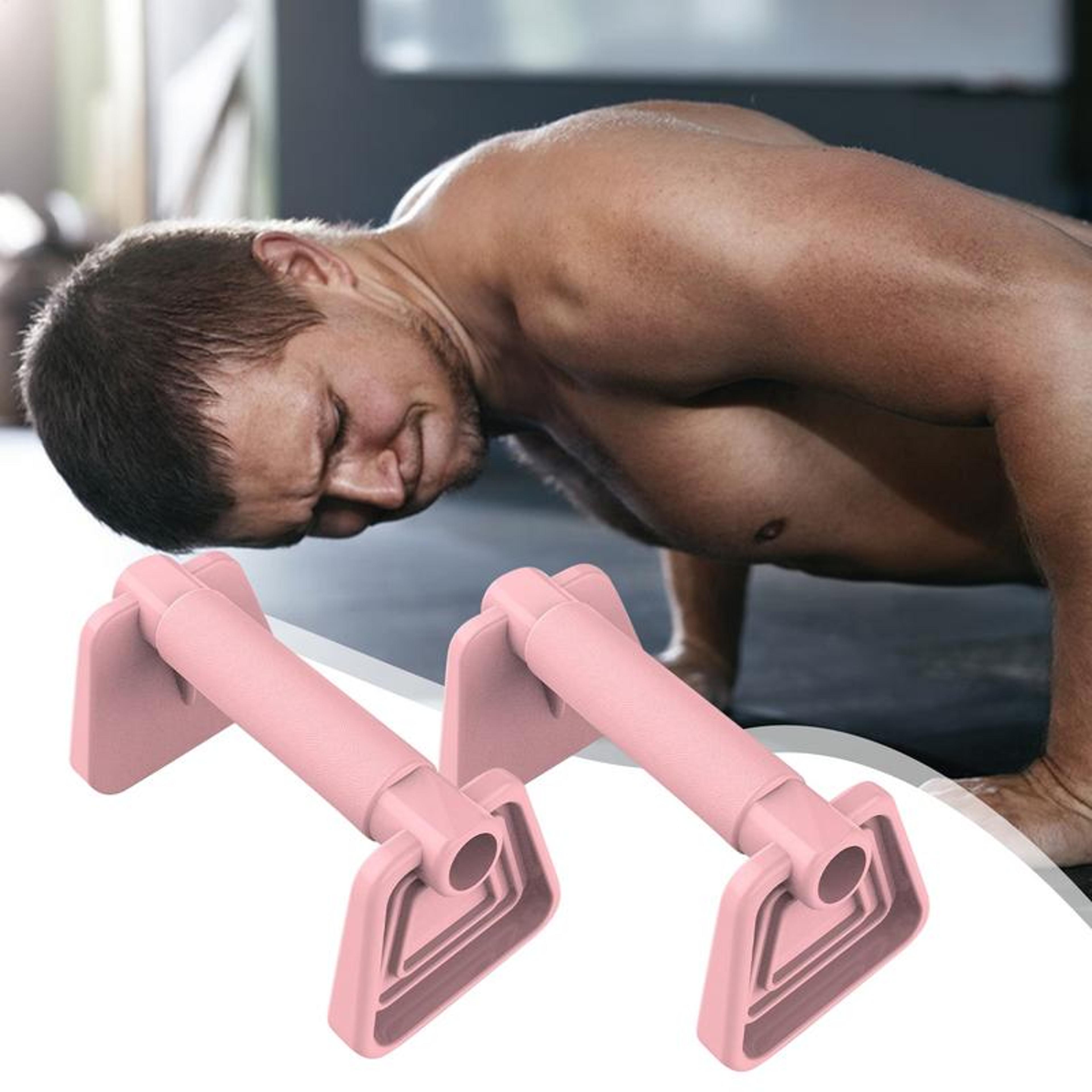 Portable Push Up Bars With Ergonomic Handles For Strength Training And Home Workouts 2