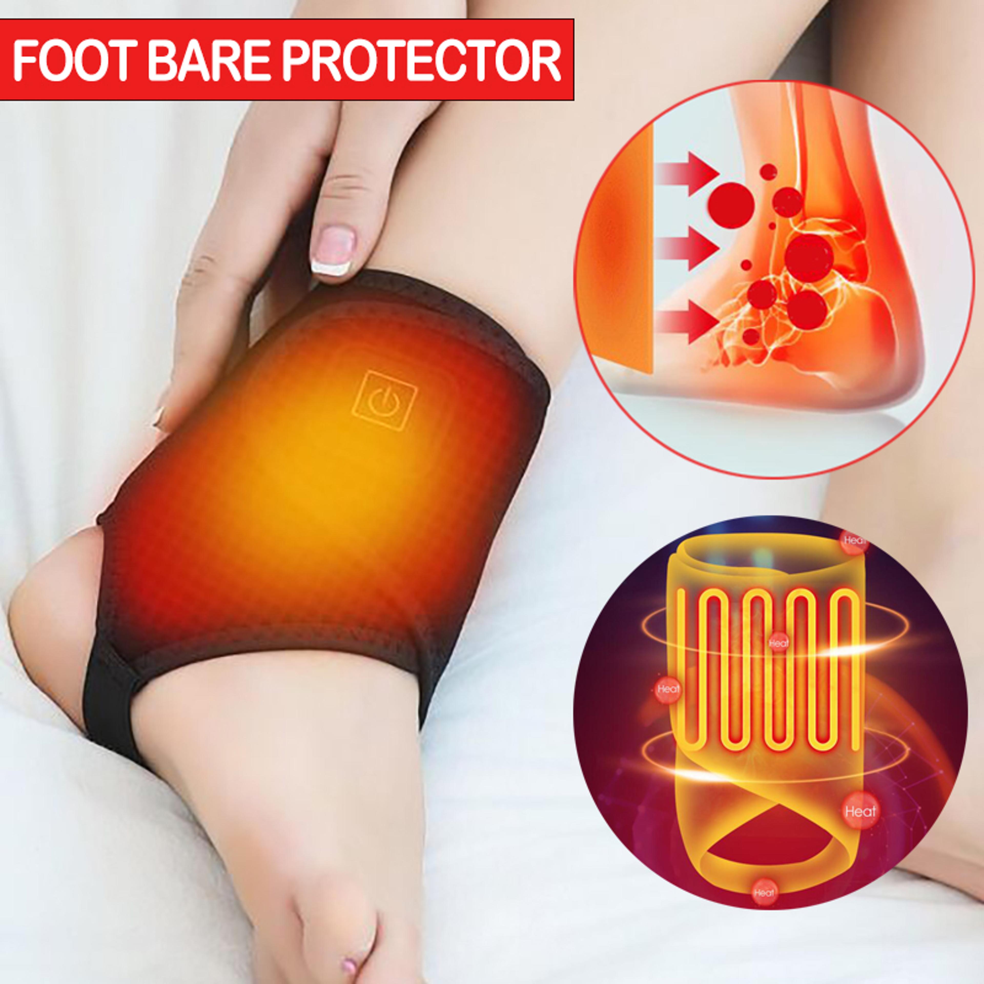 Heated Ankle Wrap Adjustable Electric Ankle Support Brace 1