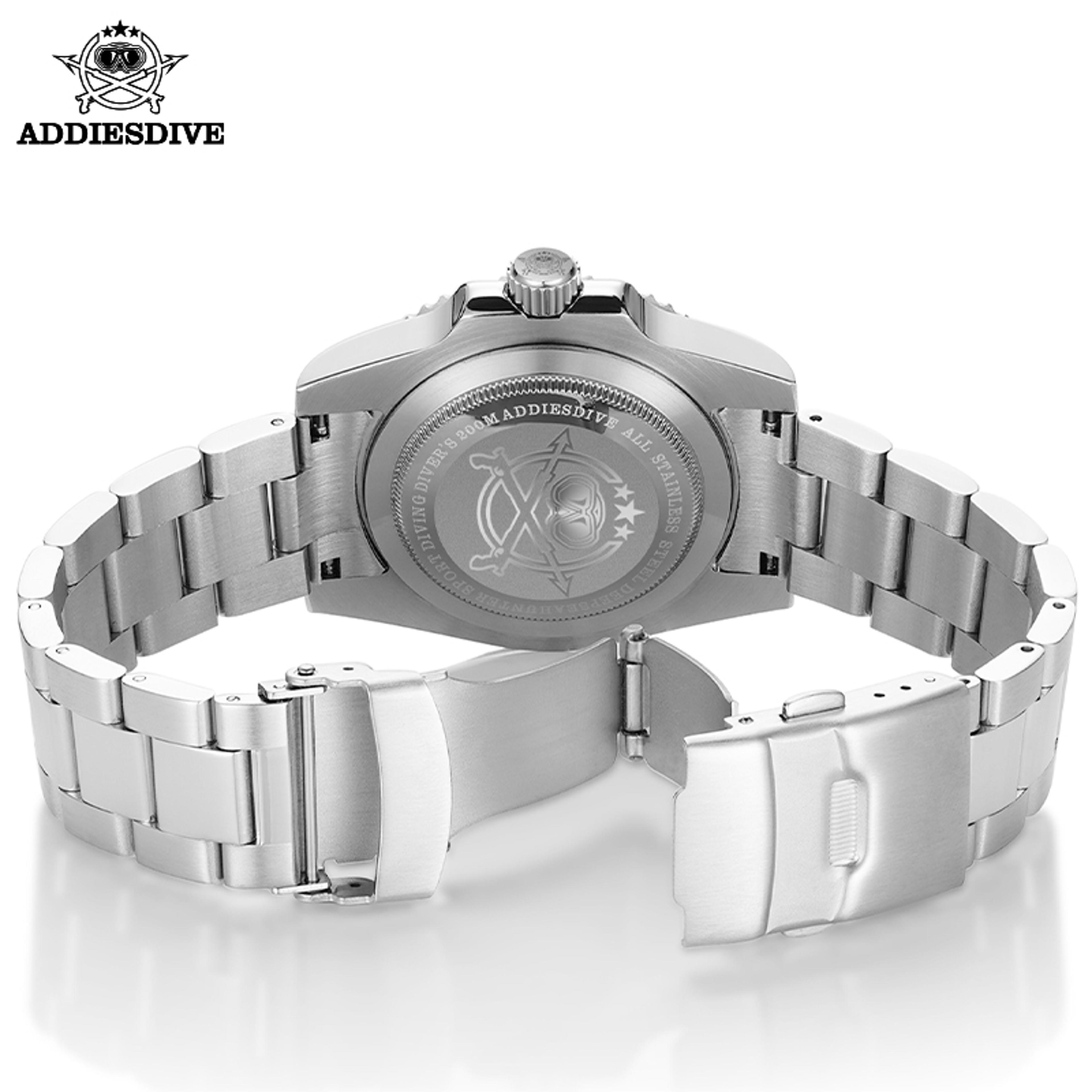 Diver Watch For Men With Luminous Ceramic Bezel And Quartz Movement 6