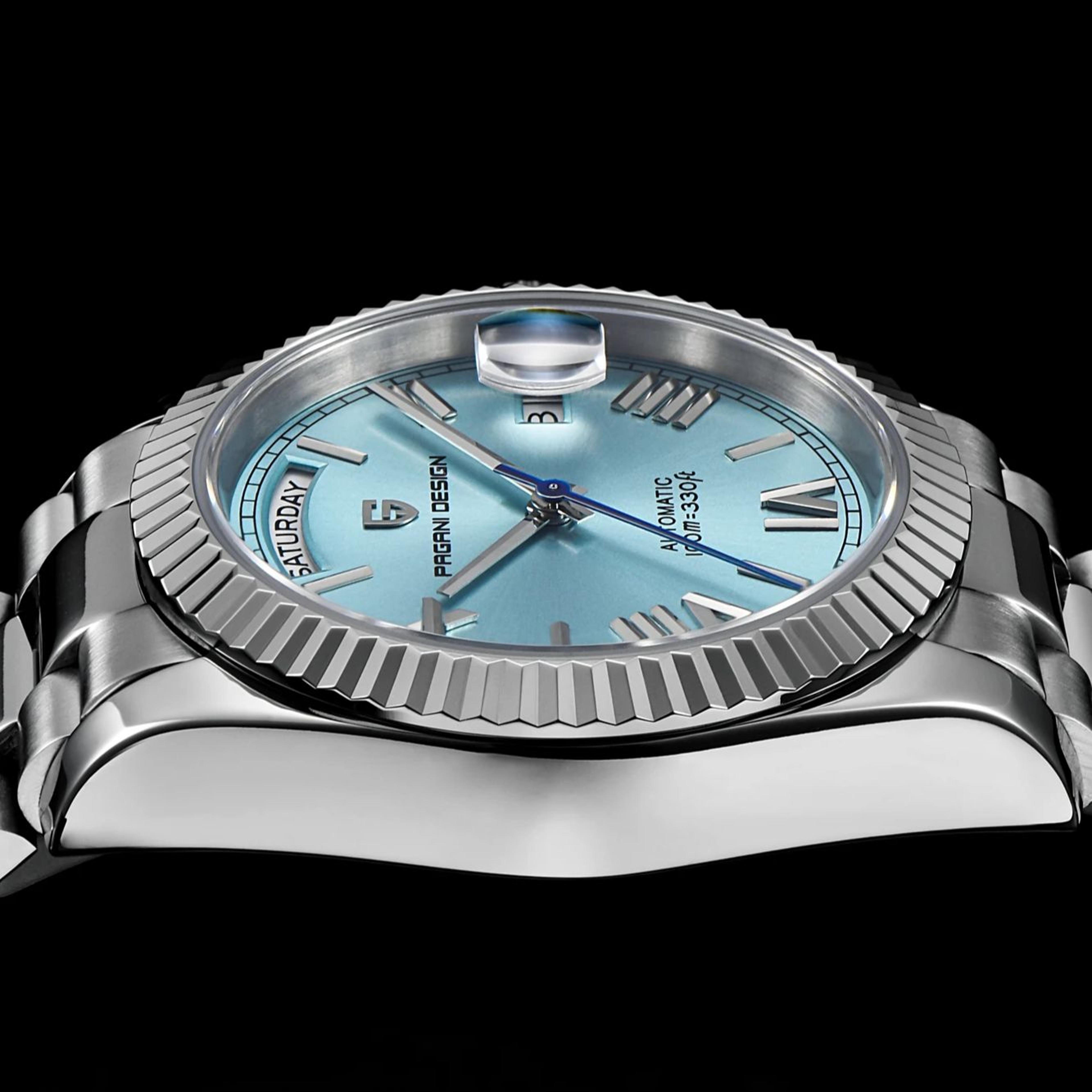 Automatic Watch For Men Sapphire Crystal Mechanical Watch 5
