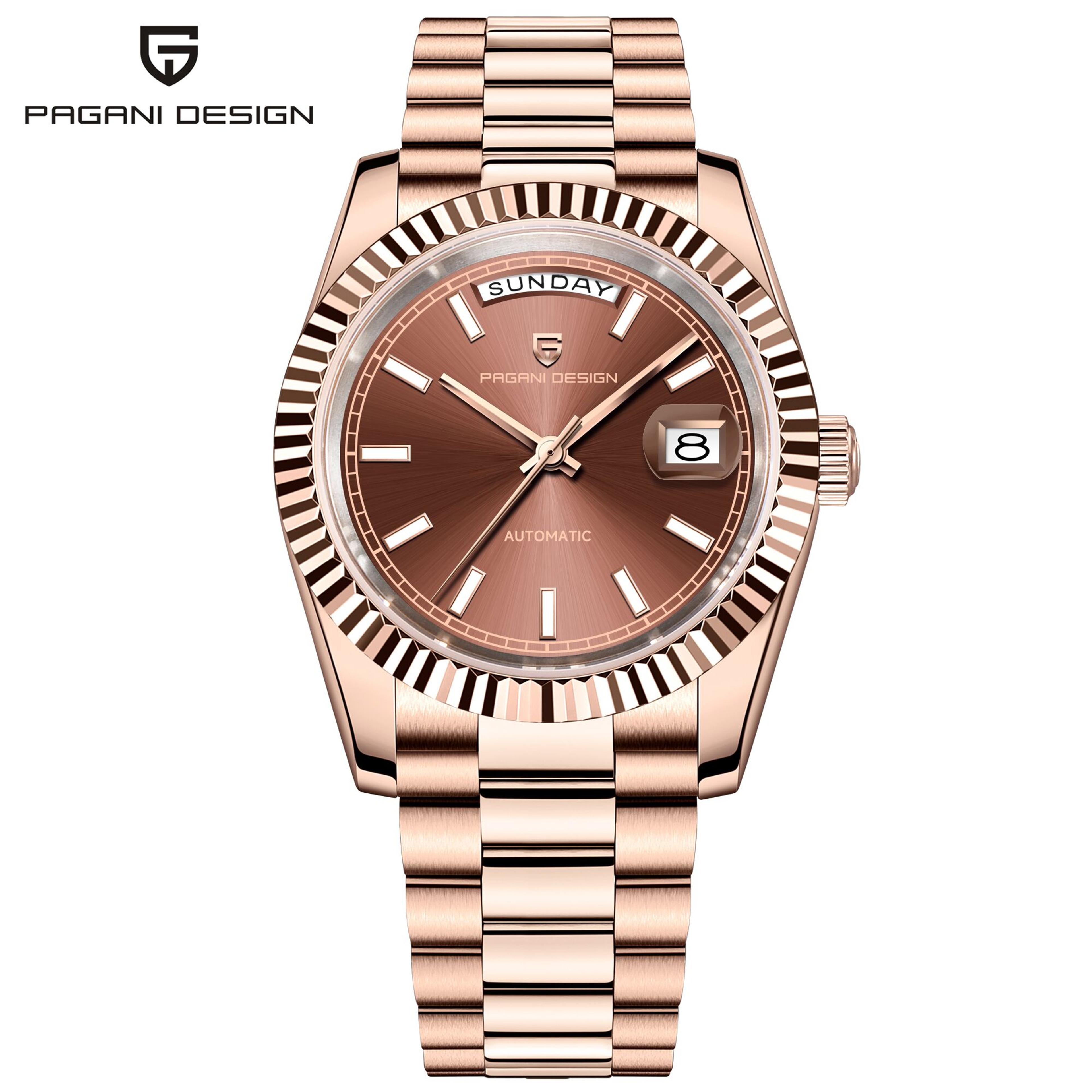 Automatic Watch For Men Sapphire Crystal Mechanical Watch 10