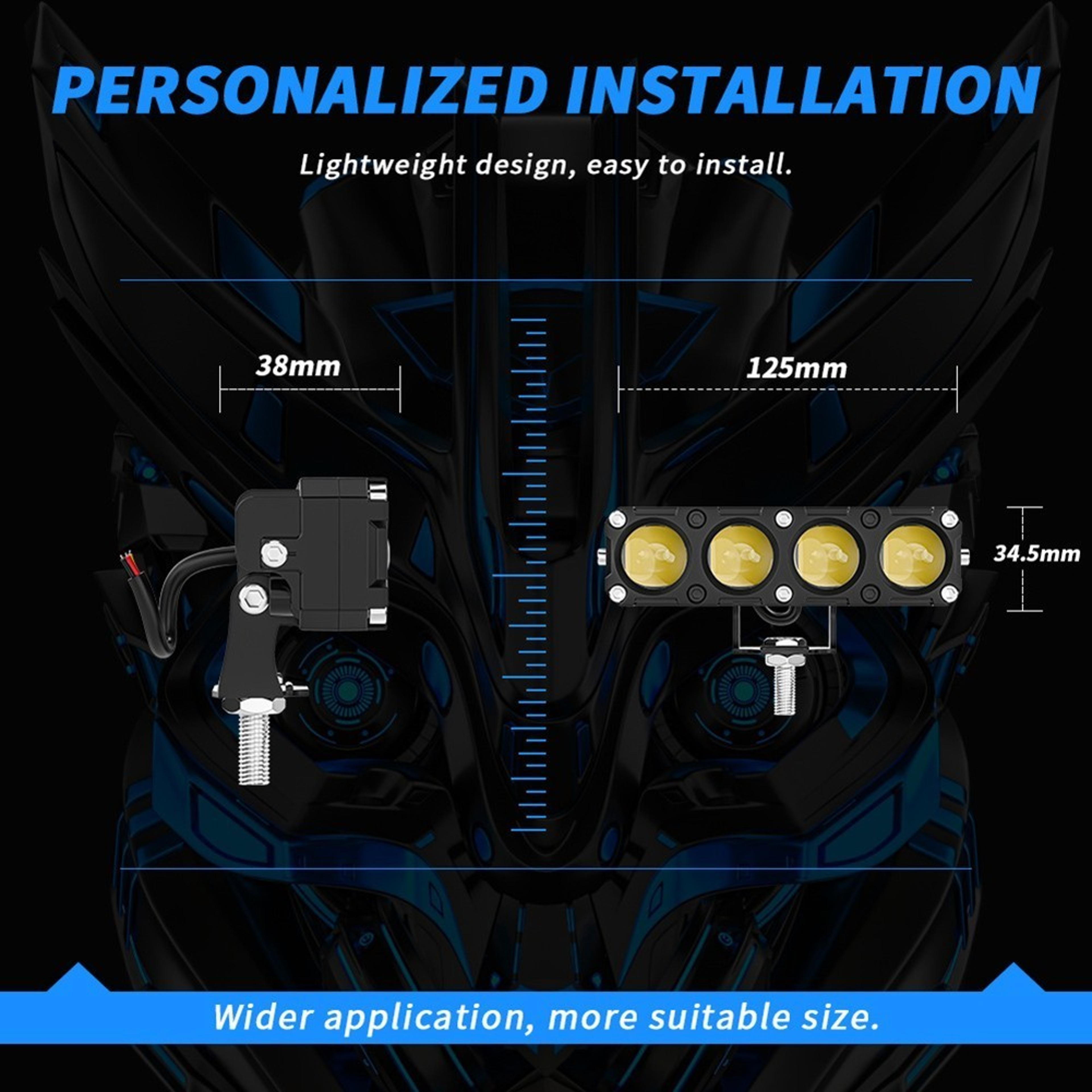 Work Light Off Road Driving Spotlight For Truck Motorcycle Tractor 3