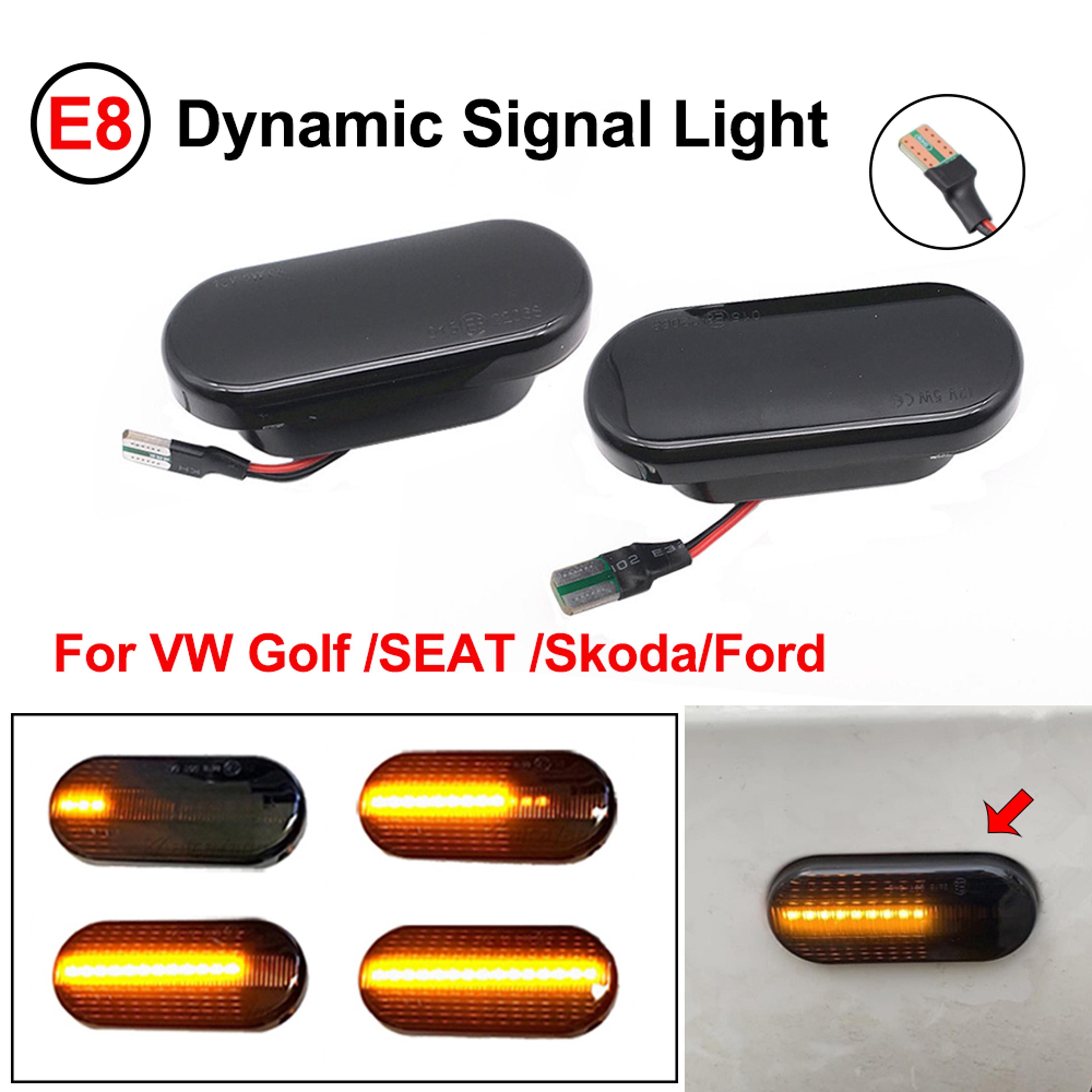 Dynamic LED Side Marker Lights Sequential Turn Signals 1