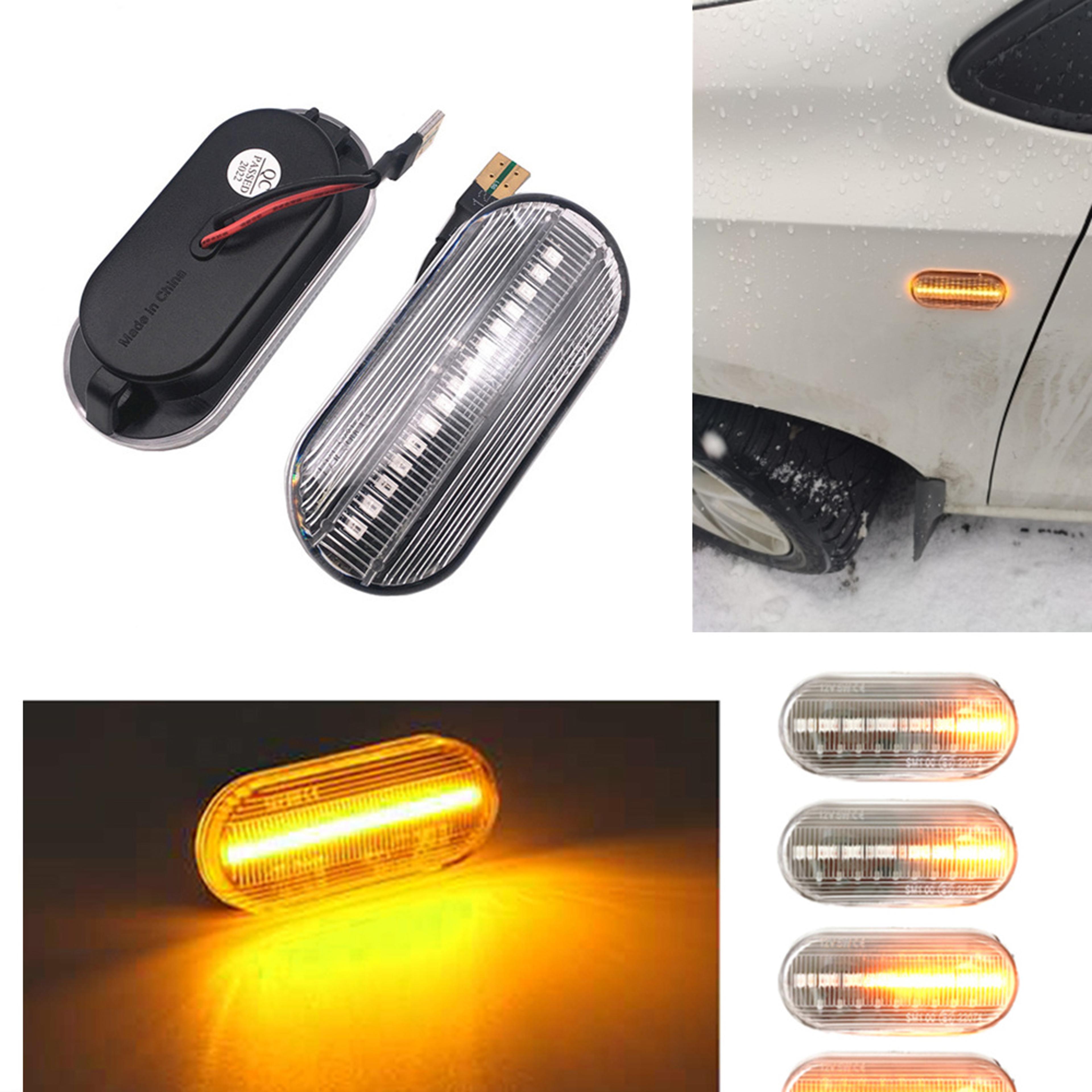 Dynamic LED Side Marker Lights Sequential Turn Signals 5