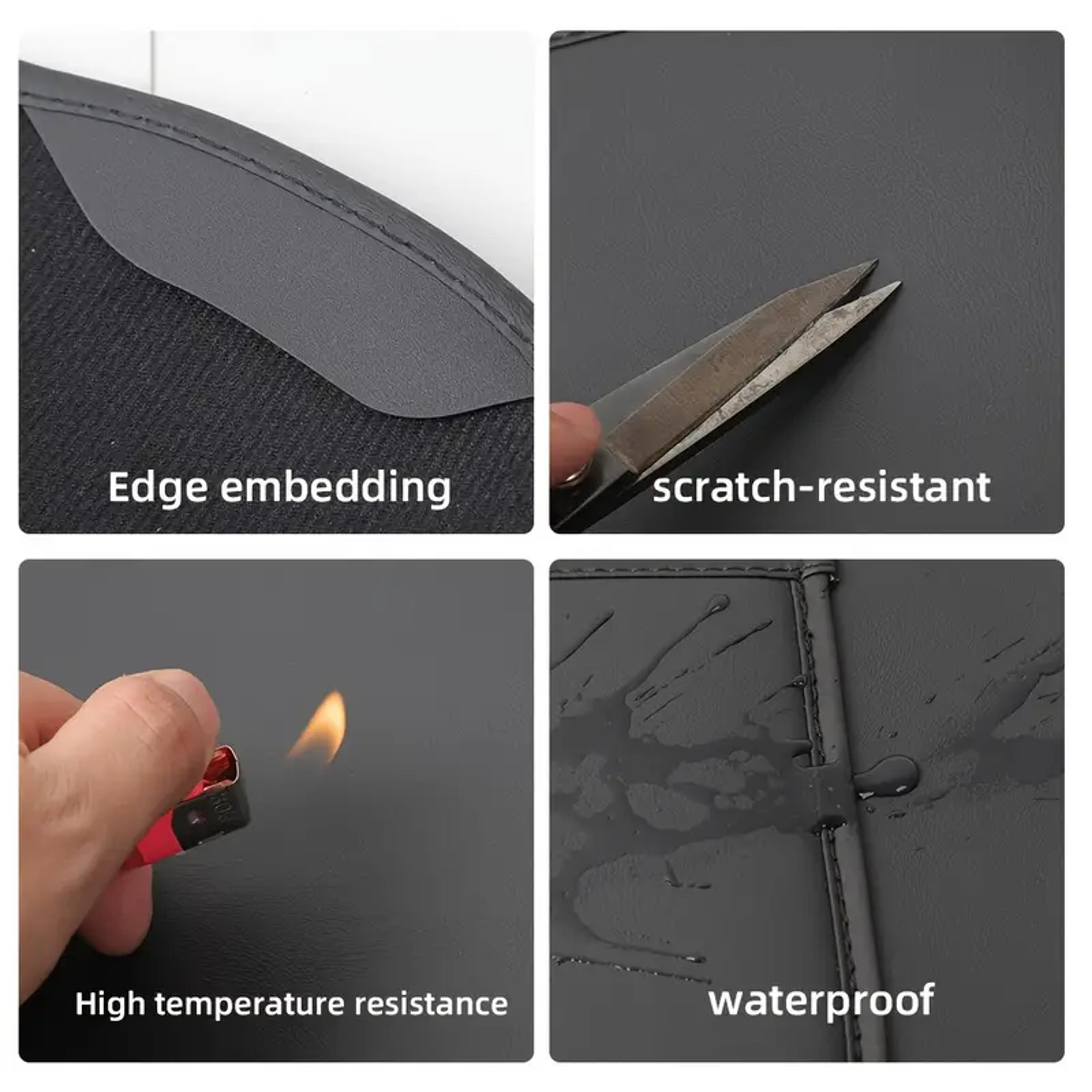 Seat Back Protector Leather Anti Kick Pad Scratch Guard 6