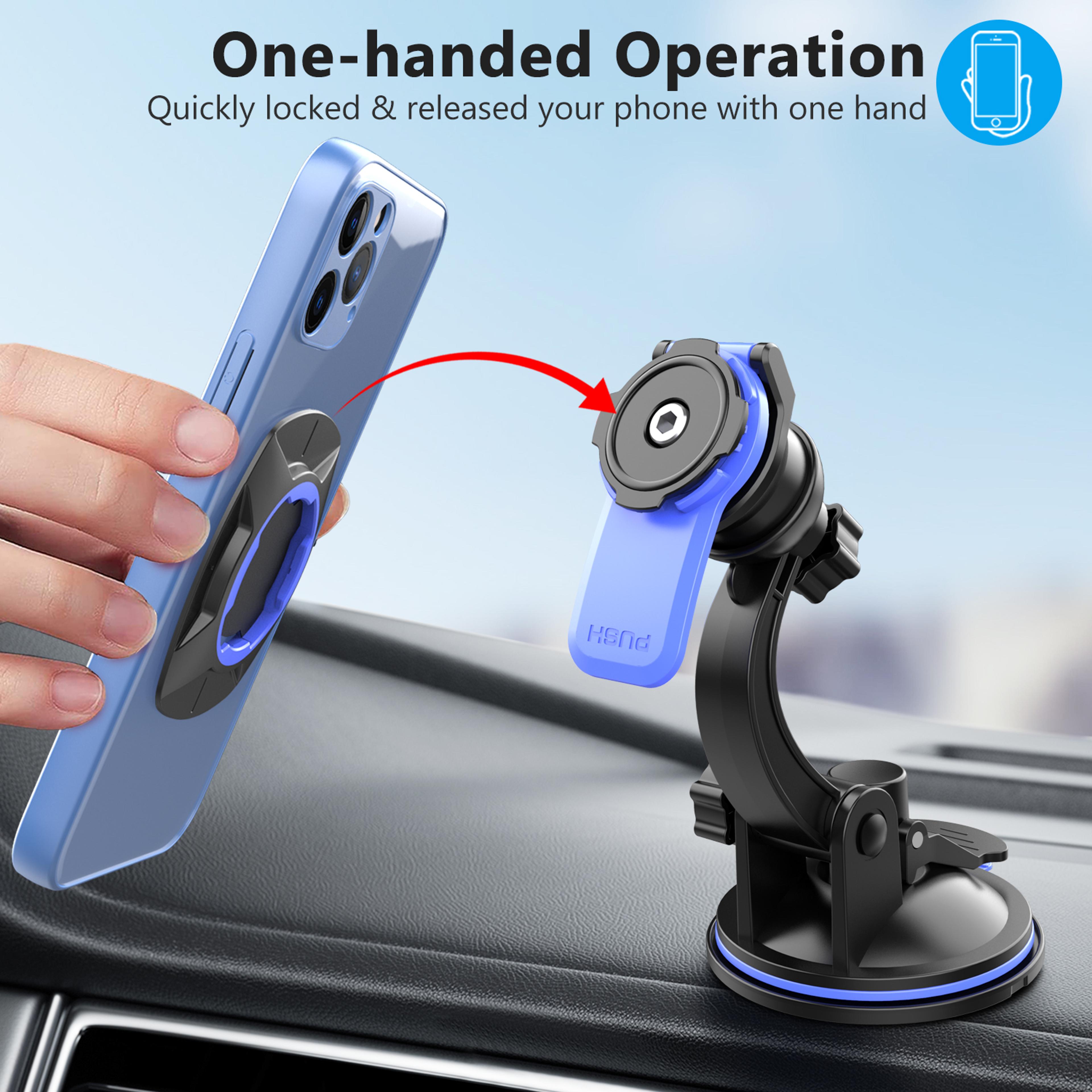 Universal Car Phone Mount Rotatable Dashboard And Windshield Phone Holder 6