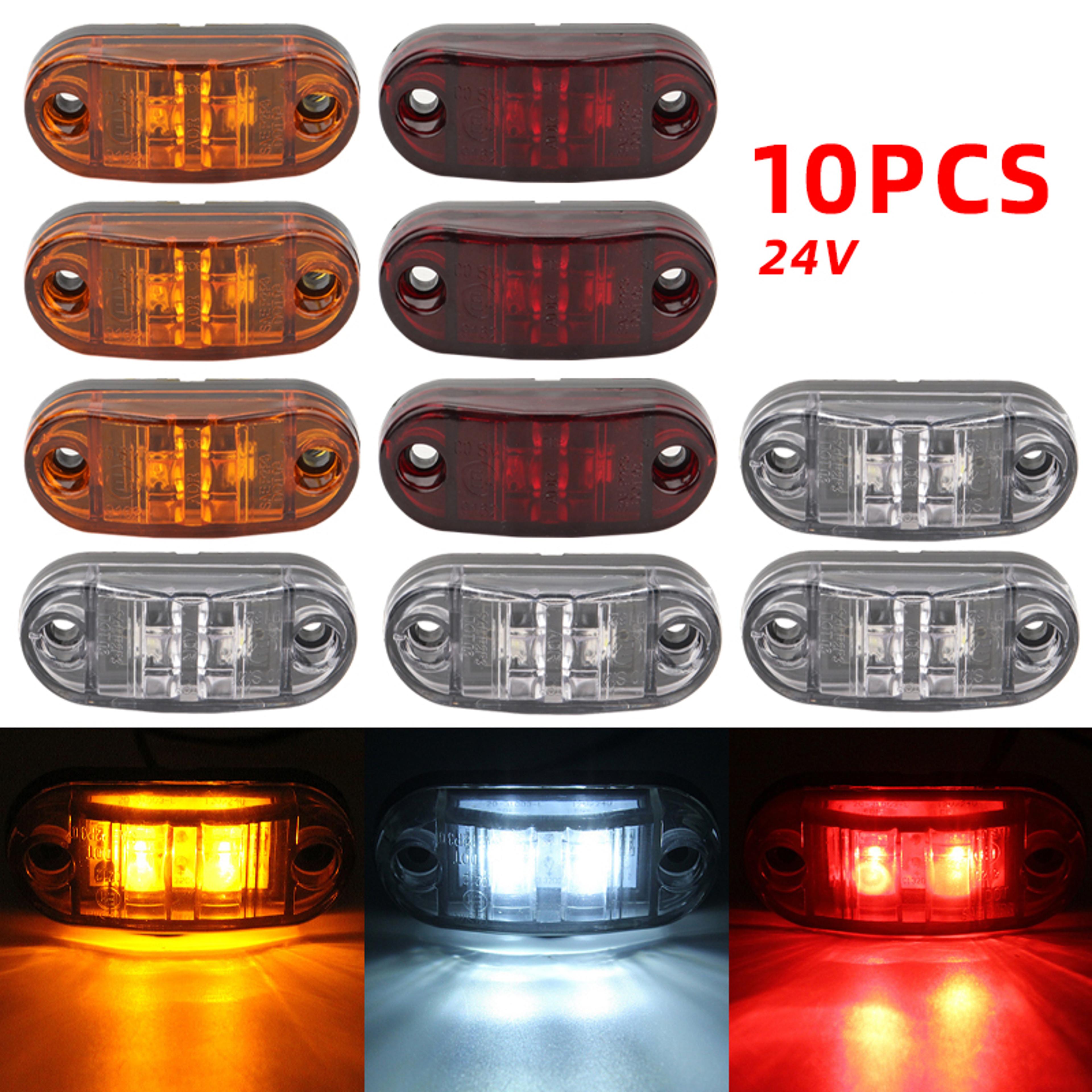 LED Trailer Lights Side Marker Clearance Lights For Trucks Caravans And Lorries 1