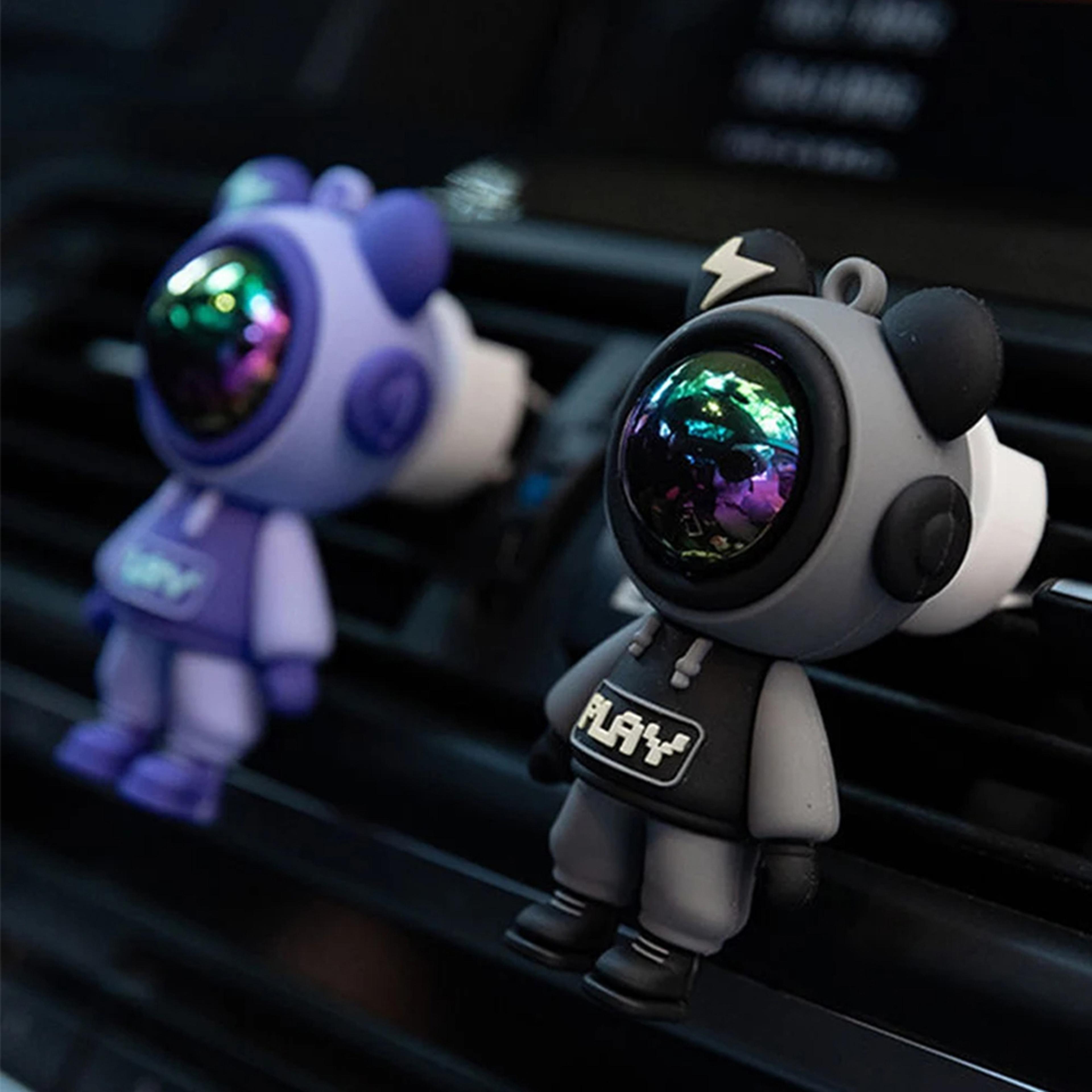 astronaut car air freshener vent clip aromatherapy perfume diffuser