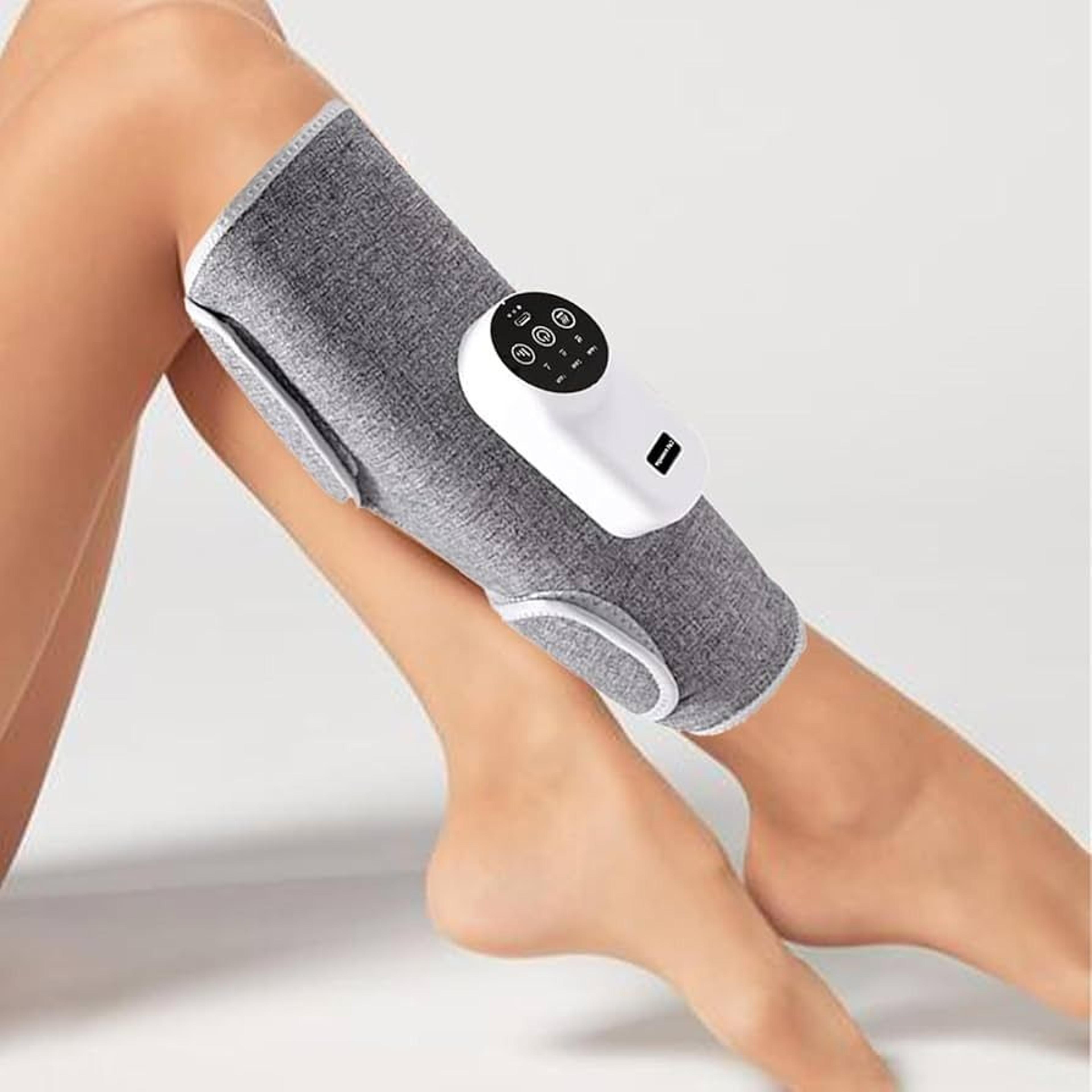 wireless 360° air pressure calf massager – electric leg massage with airbag compression & 3 modes for body muscles