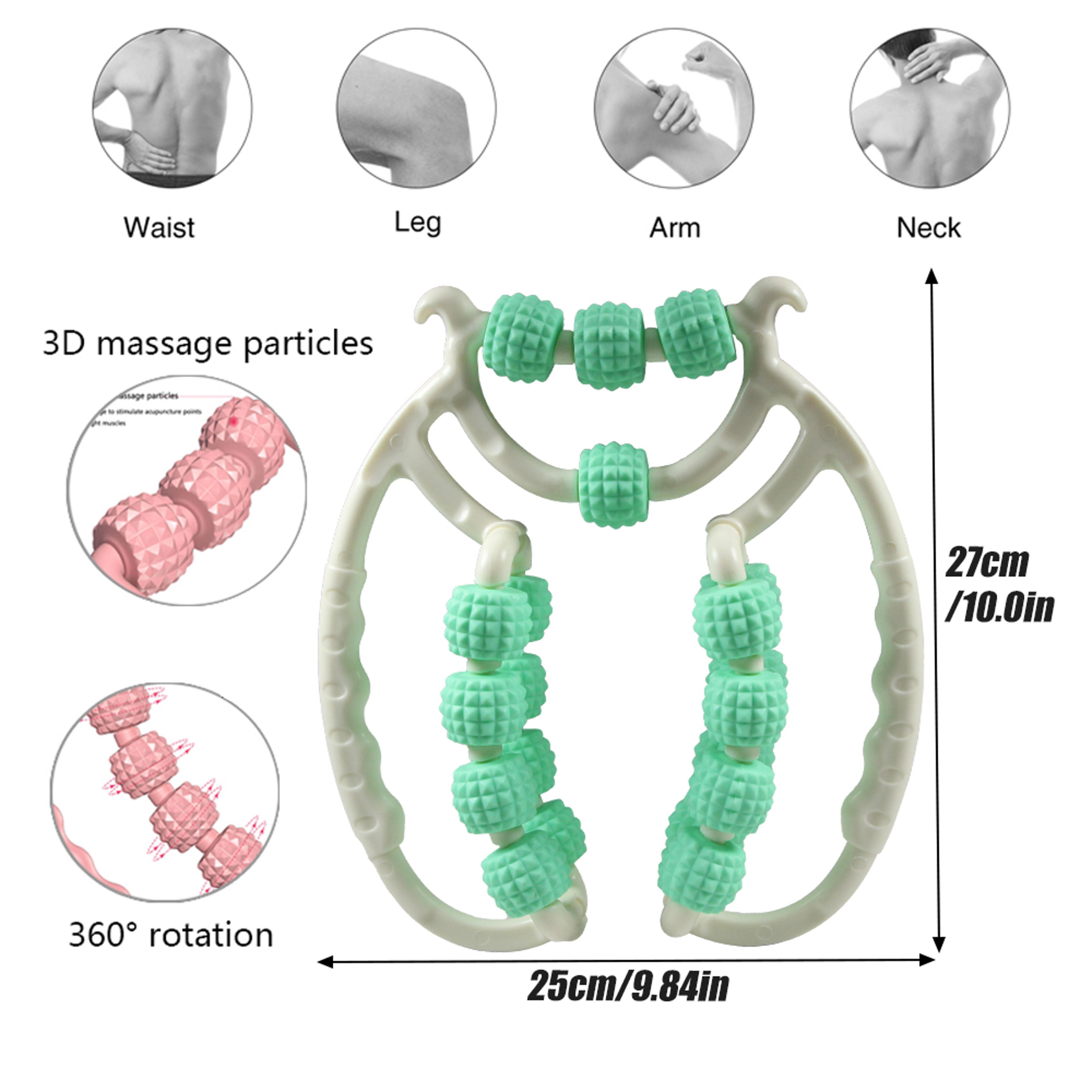Deep Tissue Trigger Point Roller Myofascial SelfMassage Massager for Forearm Elbow Hand Arm  L