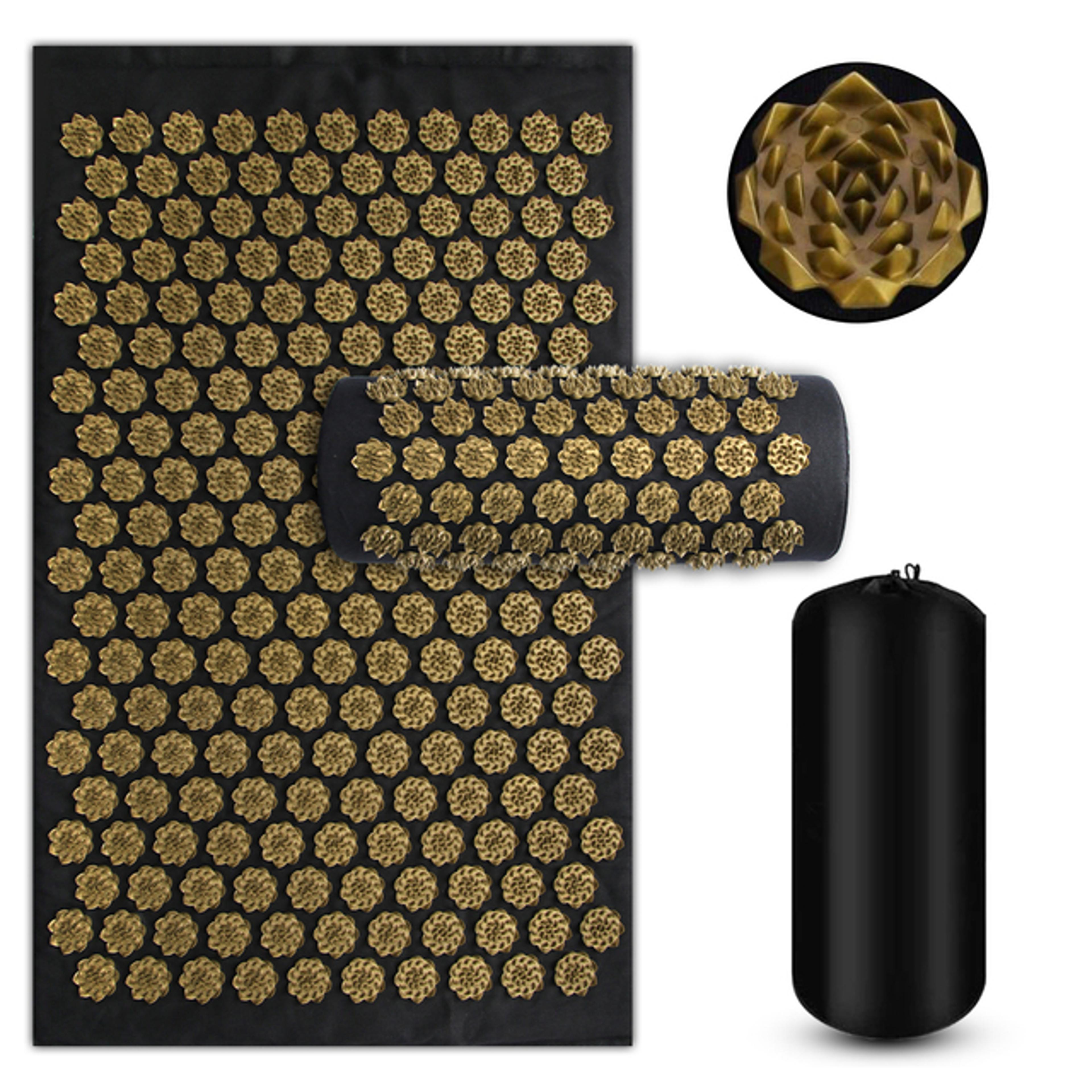 Acupressure Yoga Mat Kuznetsovs Applicator Cushion Sensi Massage Body Needles With Spikes Pillow Fo