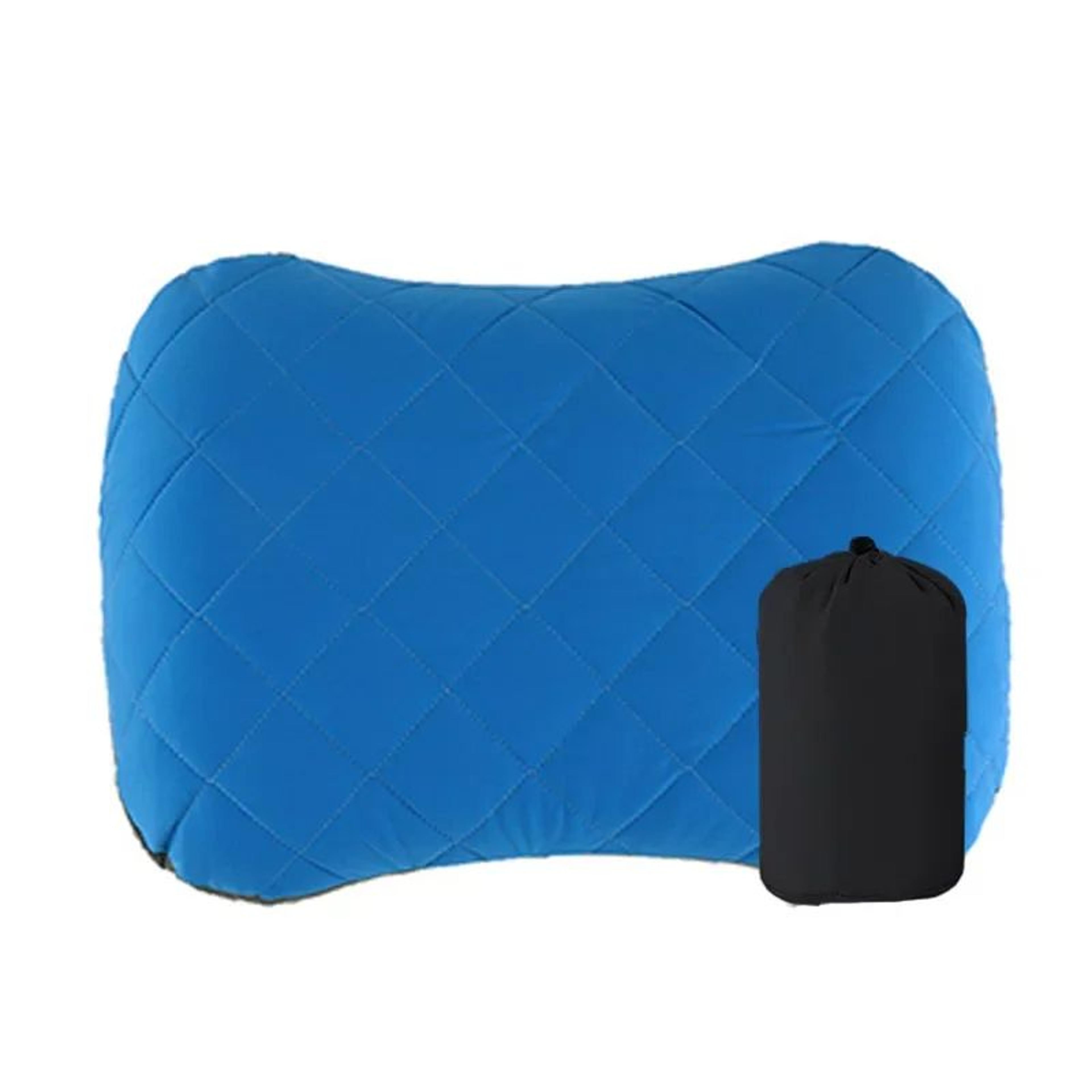 Ergonomic Ultralight Inflatable Travel Camping Pillow Soft Washable Cover For Neck  Back Support Po 7