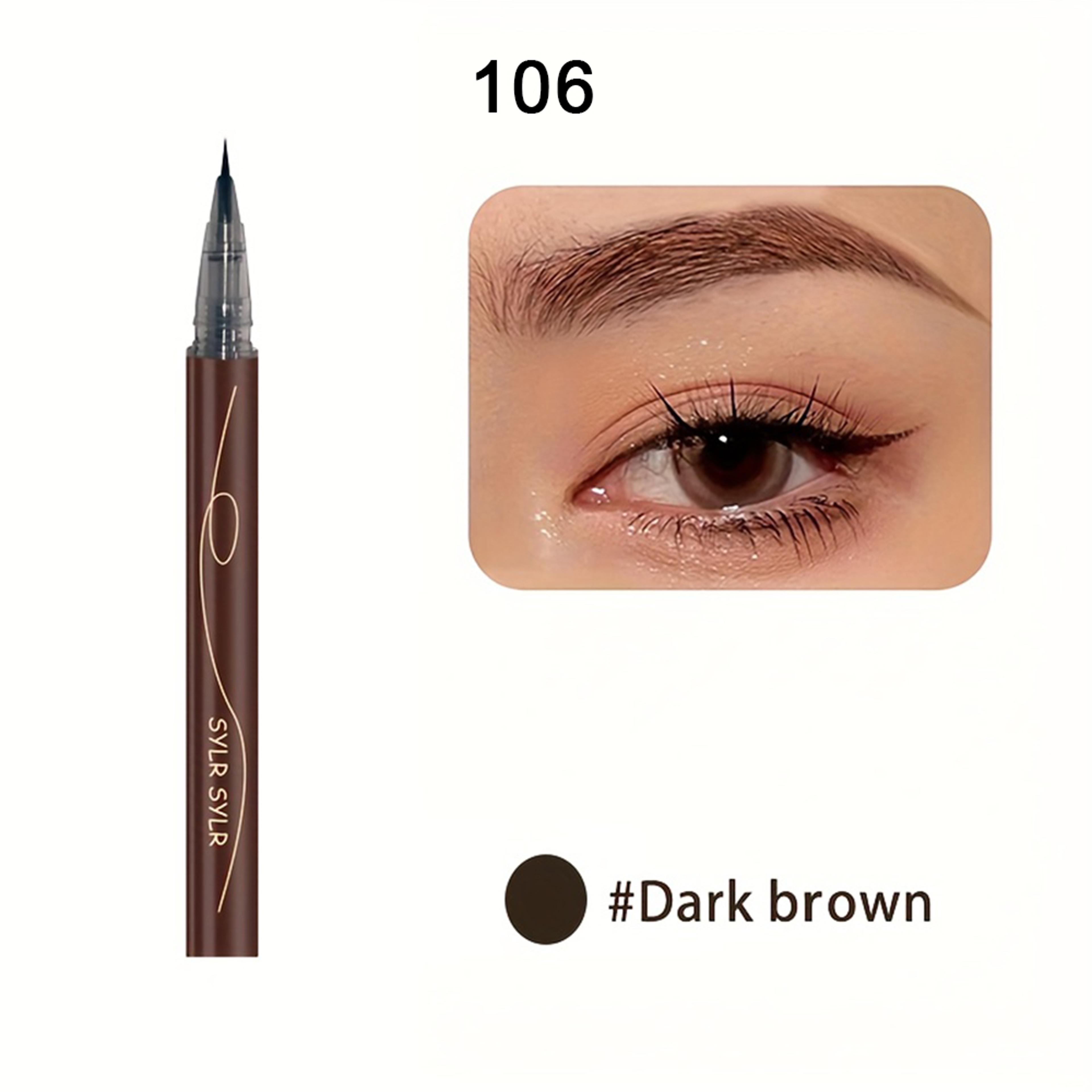 Ultra Fine Eyebrow Pen Smudge Proof Waterproof Liquid Brow Pencil With Micro Brush For Hair Like St 9