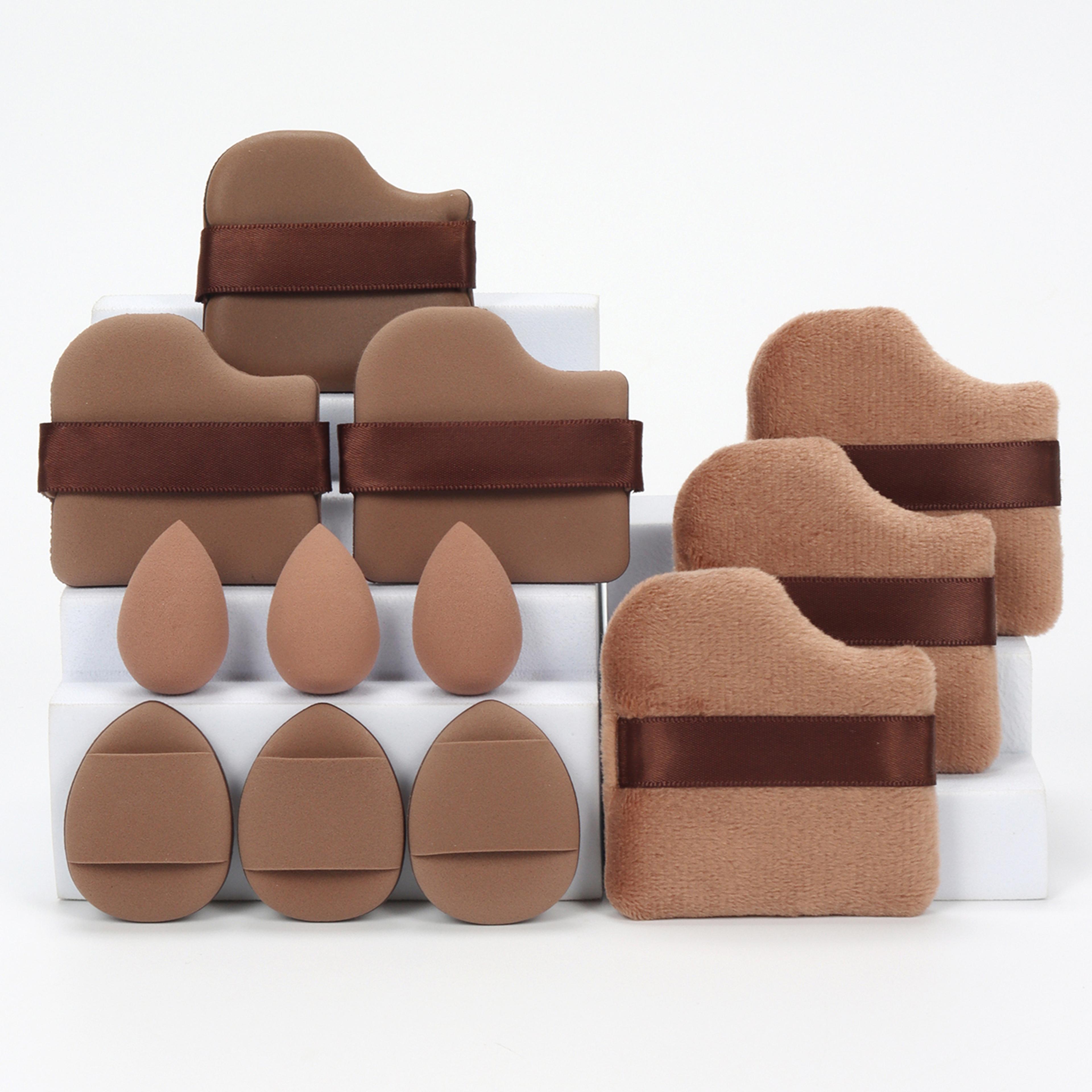 Makeup Sponge Set Loose Powder Puffs Mini Air Cushion Puffs Beauty Eggs Mini Beauty Sponges For All 8