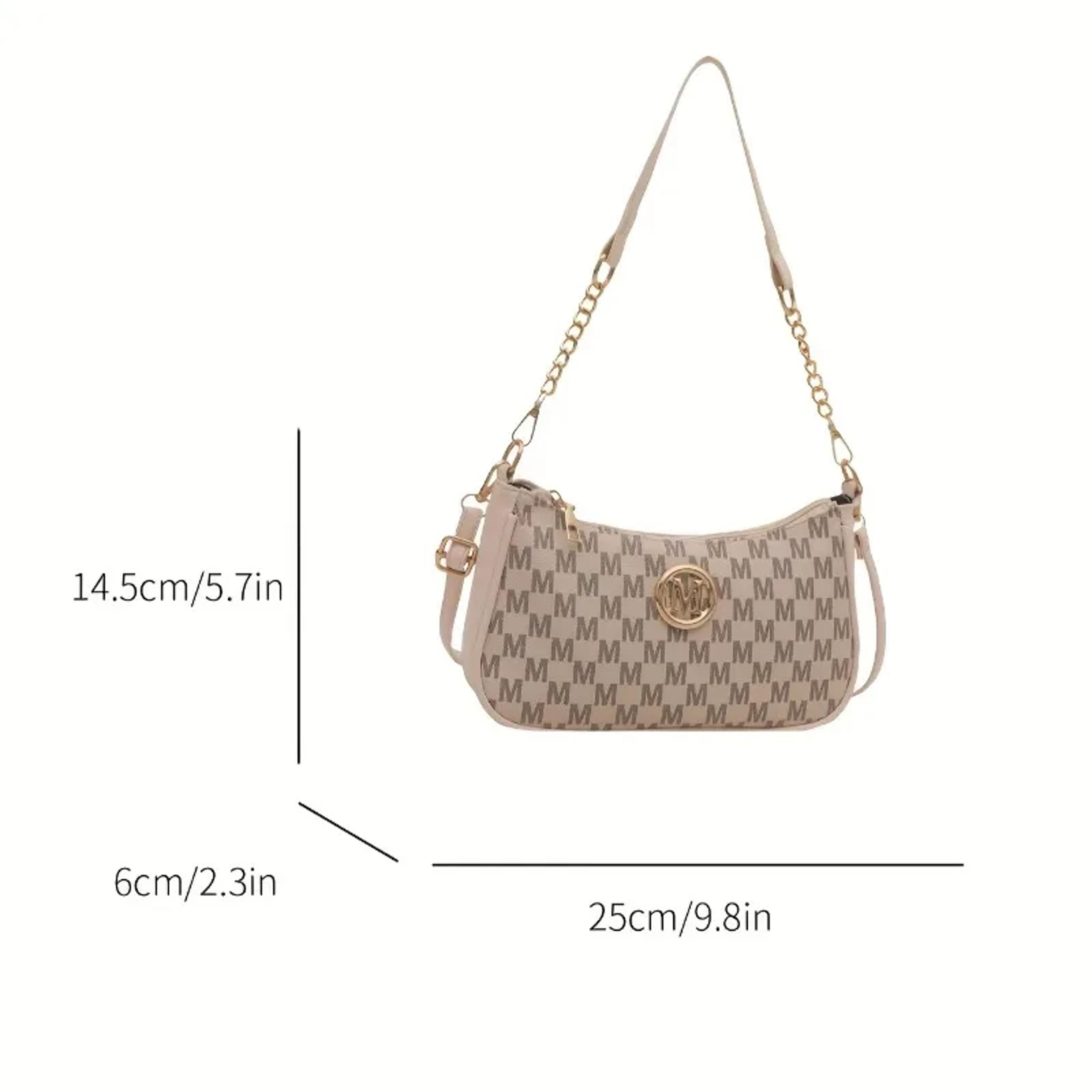 Sophisticated Vintage Style Handbag Crossbody Bag For Women Adjustable Strap Messenger Shoulder Bag 2