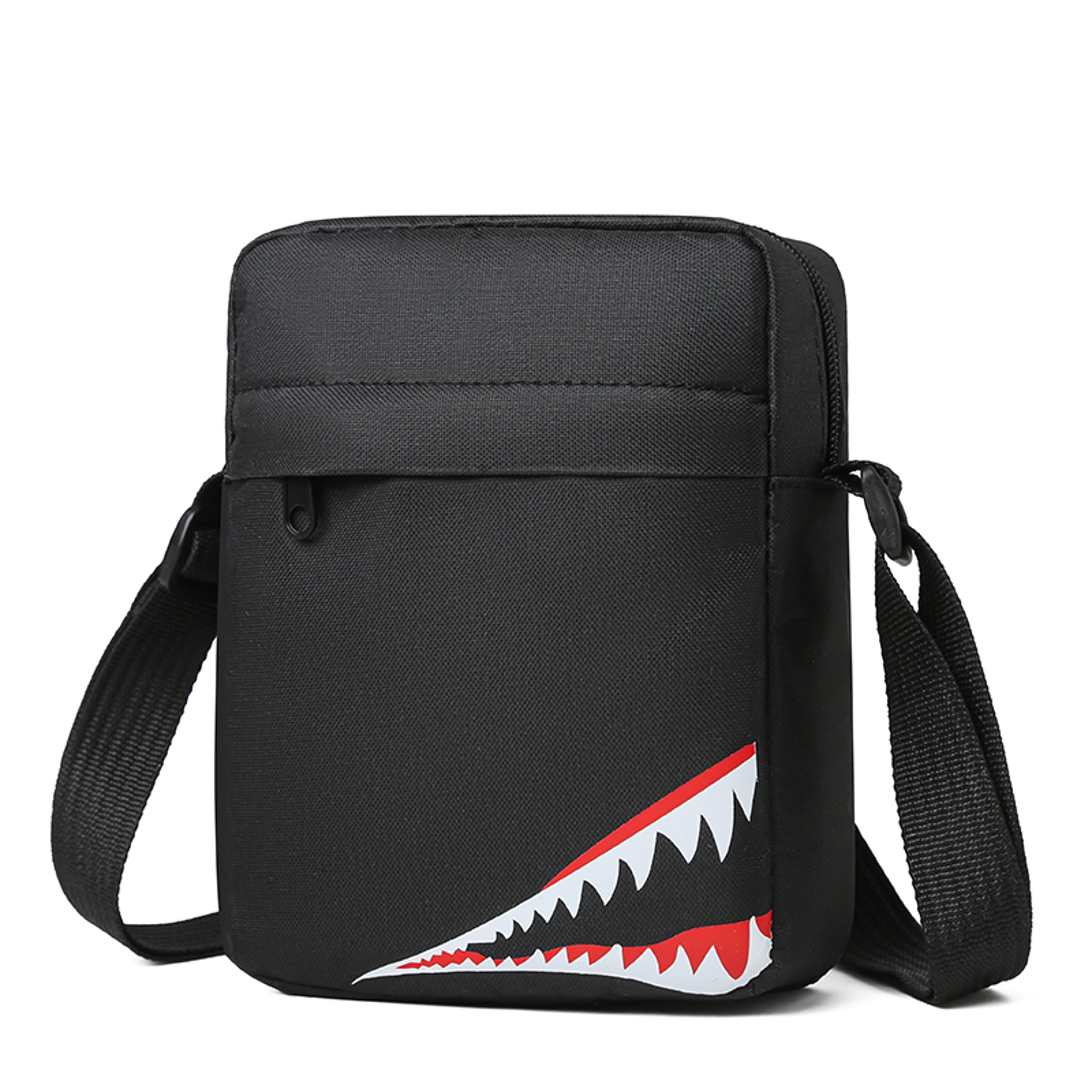 Stylish Mens And Womens SingleShoulder Crossbody Bags Lightweight SolidColored Small Mobile Phone B 6