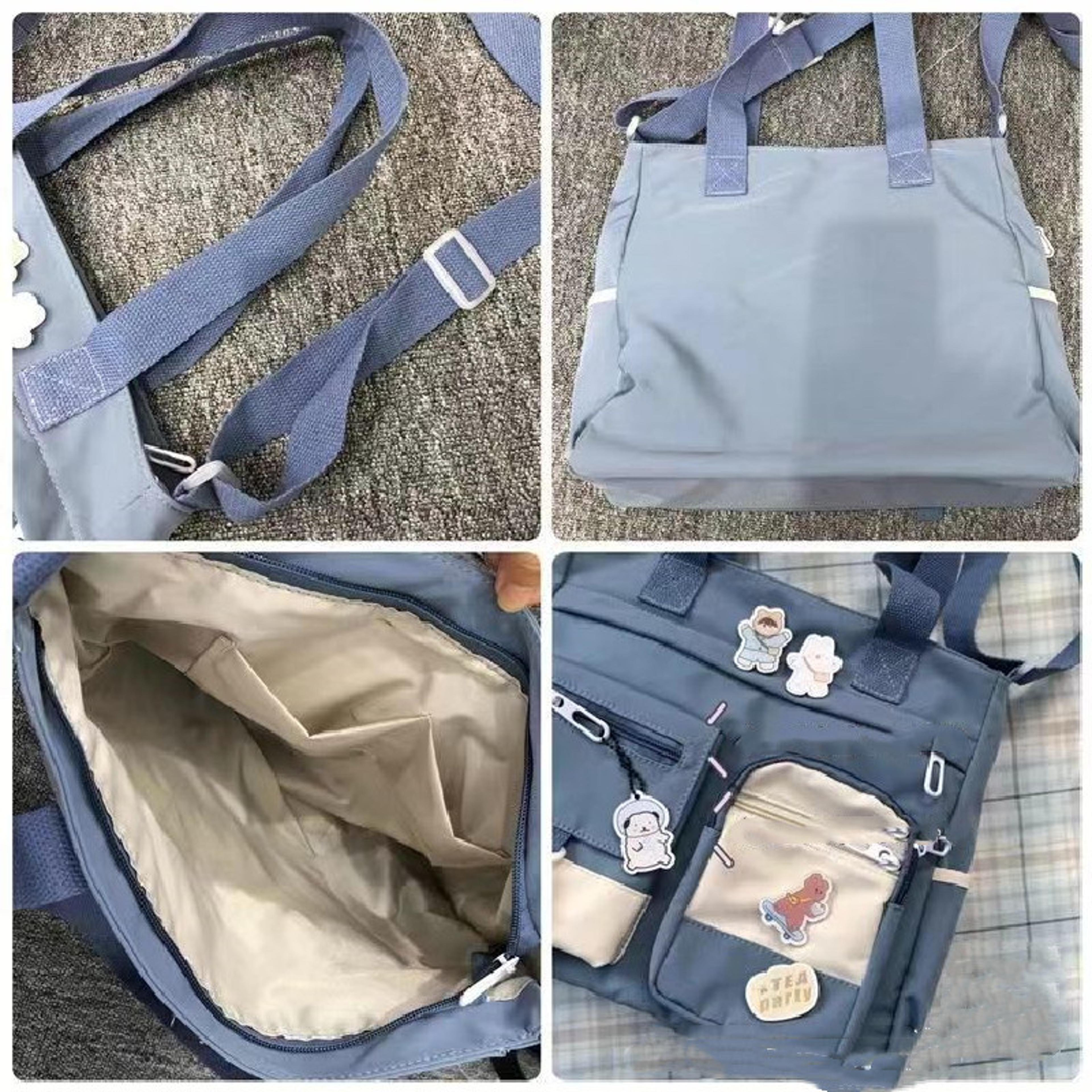 Nylon Ladies Messenger Bag Waterproof Canvas Women Handbags Oxford Crossbody Tote Shoulder Bag Book 1