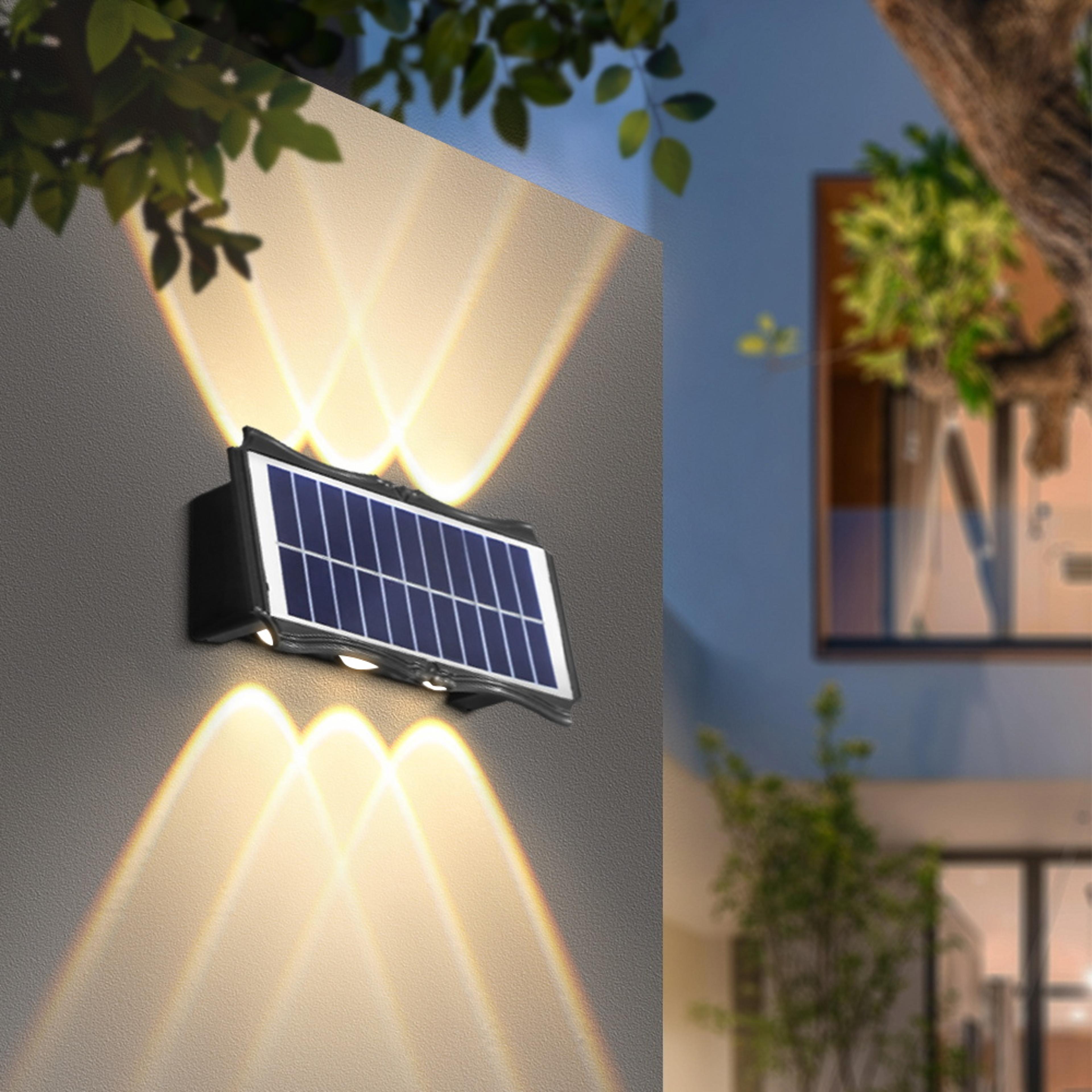 Waterproof Solar Wall Light LED Courtyard Street Lamp Outdoor Garden Wall Lamp For Home Decoration  5