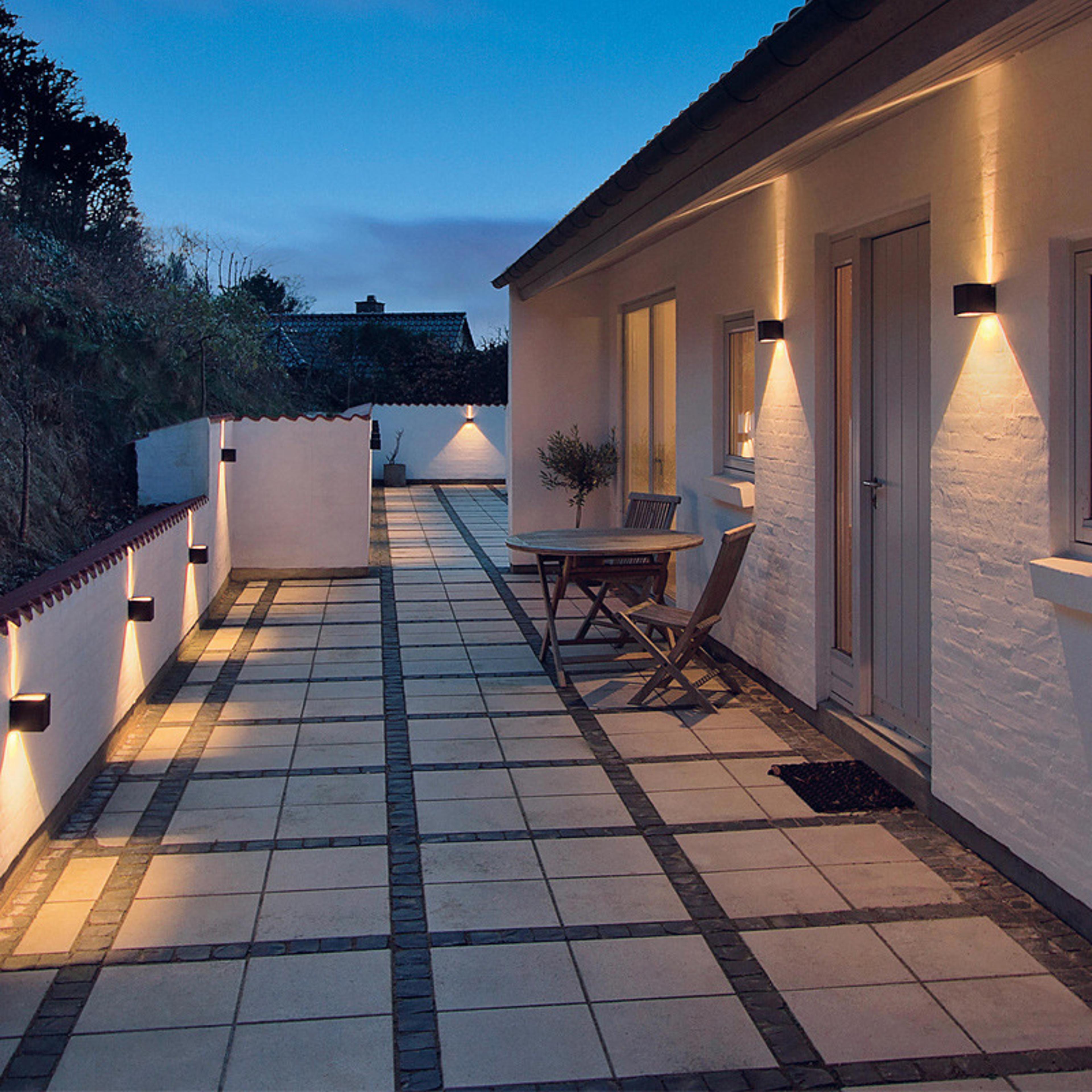aluminium led wall lamp, outdoor sconce, garden yard porch light, aisle decor, indoor bedside lighting